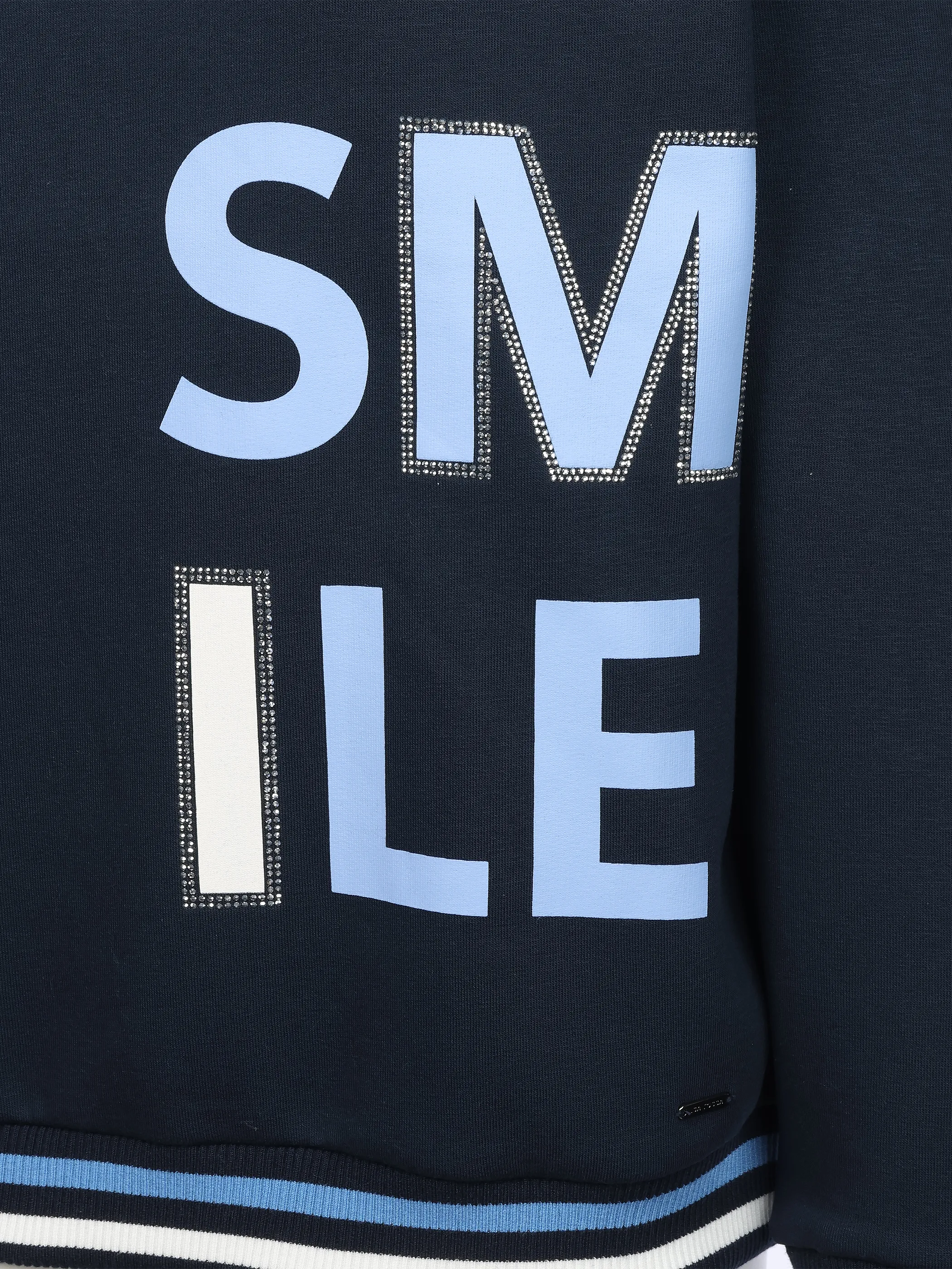 Lisa Tossa Da-Sweatshirt m. Kapuze "Smile Marine 933524 SAPHIRE 4