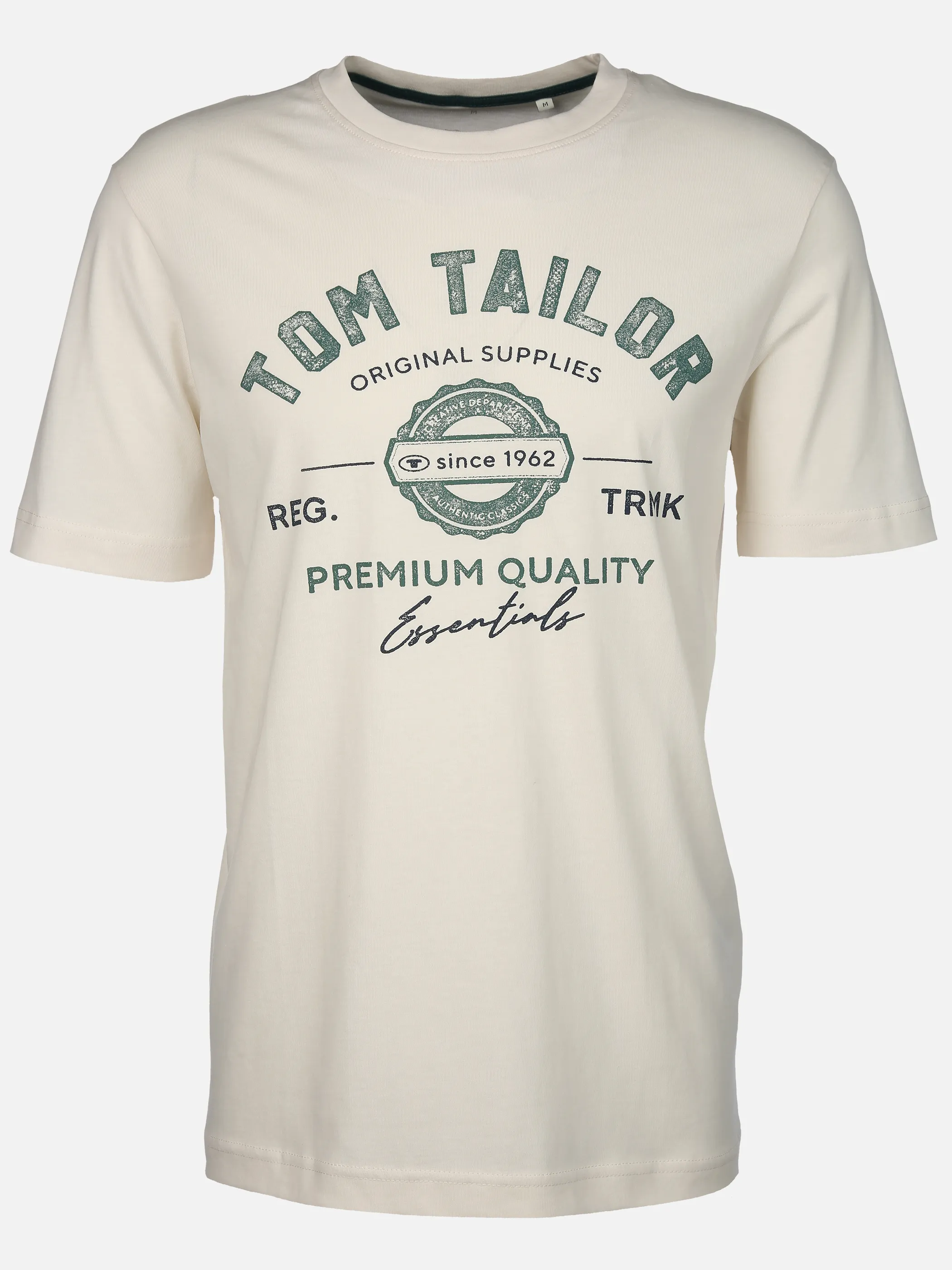 Tom Tailor 1037735 NOS logo tee Braun 884276 10348 1