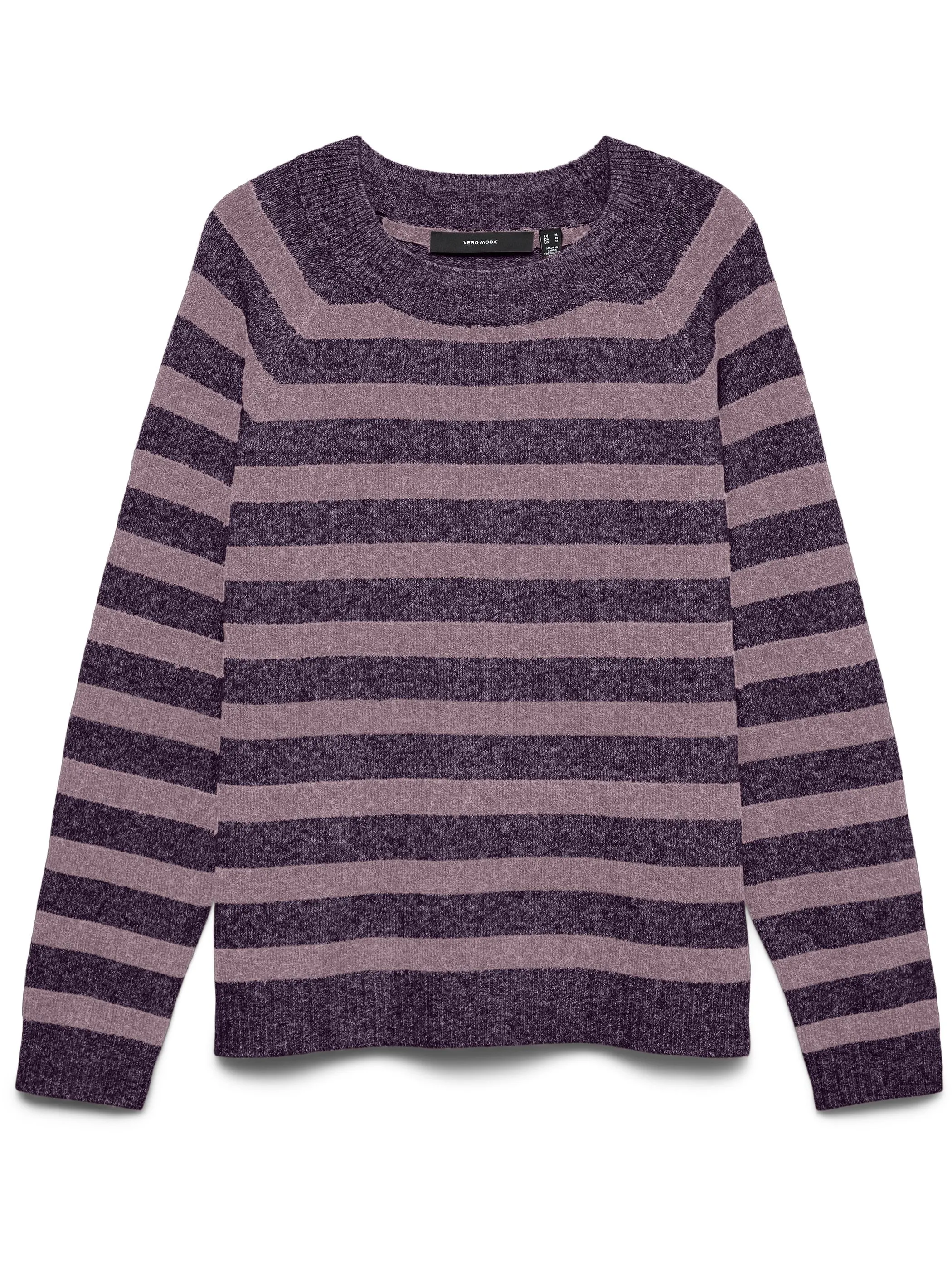 Vero Moda 10201022 VMDOFFY LS O-NECK BLO Lila 790647 307271039 1