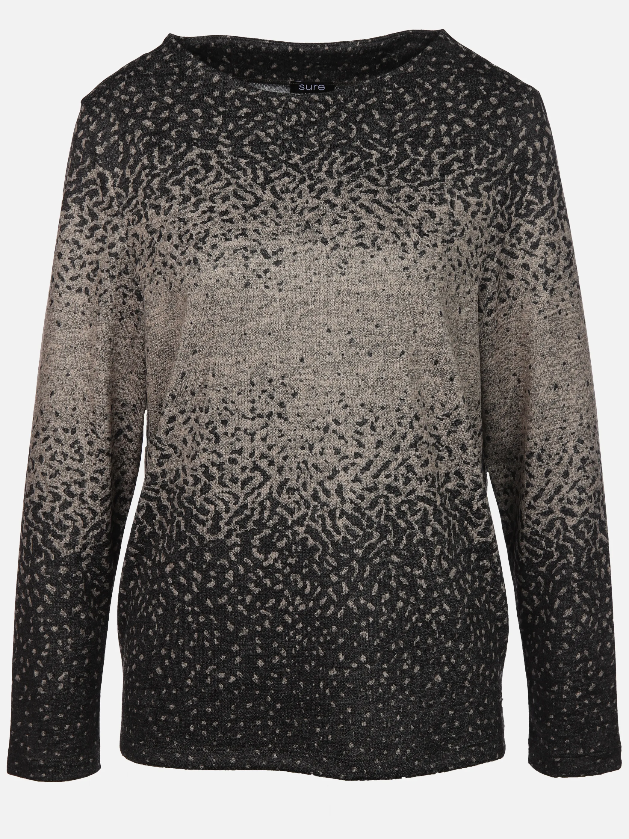 Sure Da-Print Flauschshirt Beige 916305 BEIGEMEL 1