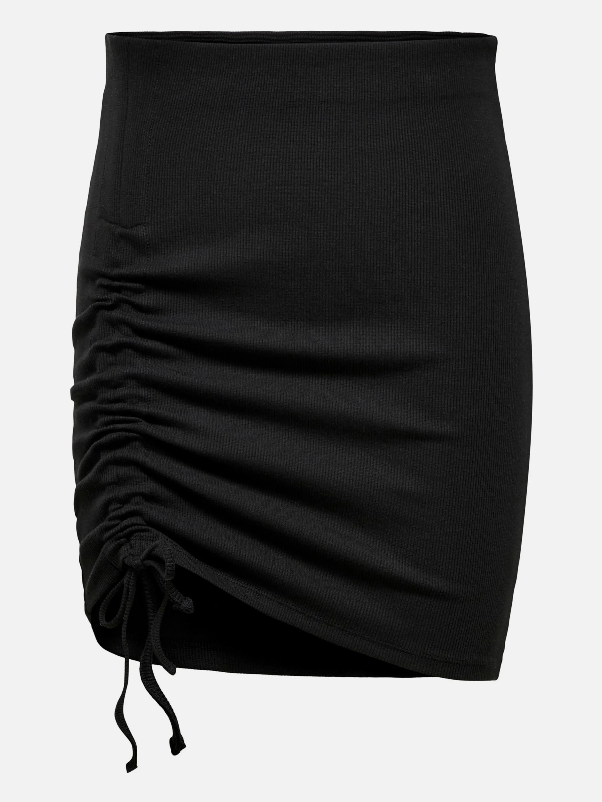 Only 15256756 ONLNESSA RUCHING SKIR Schwarz 863237 177911 1