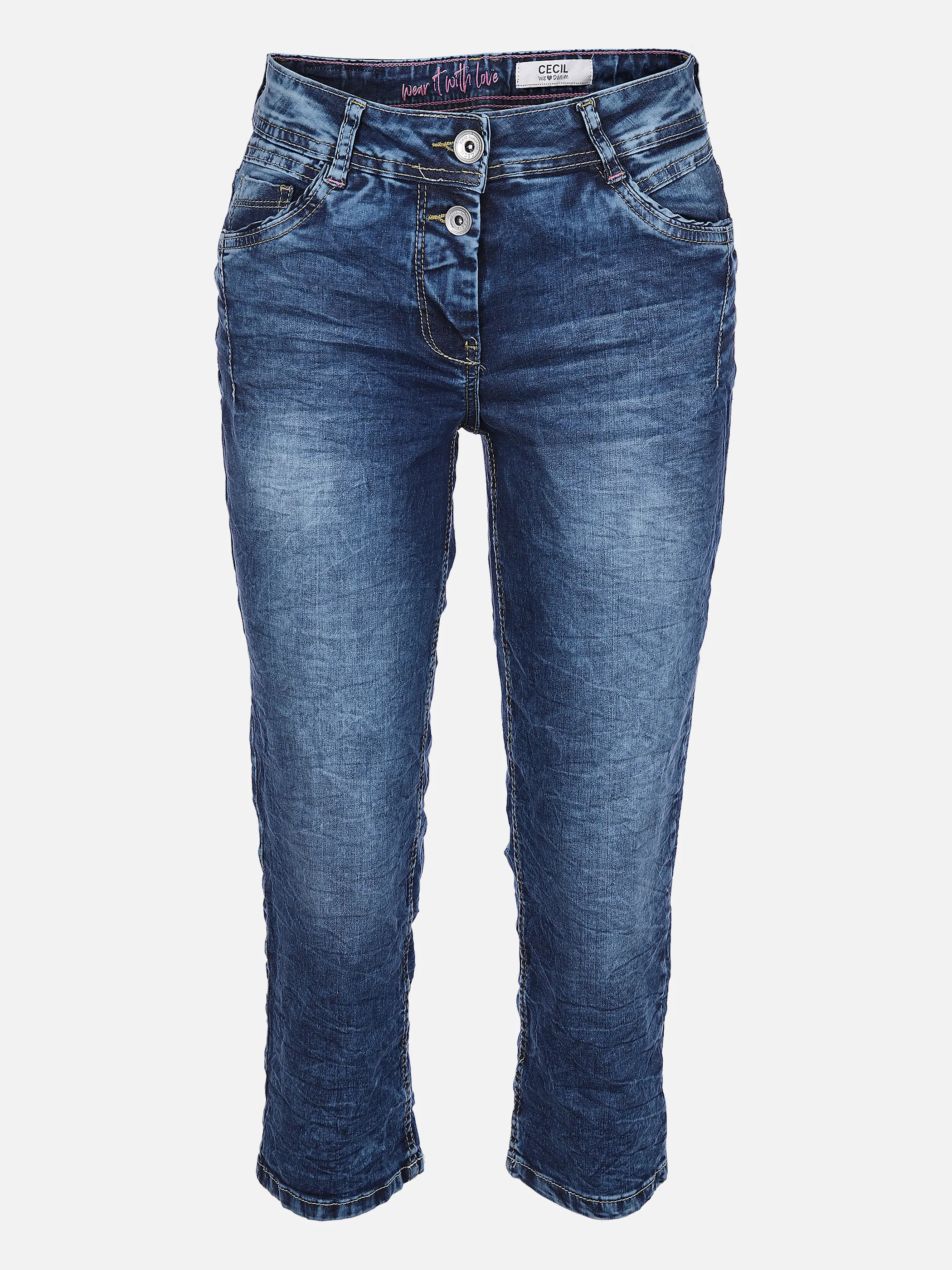 Cecil B375088 Style NOS Scarlett Mid Blau 867436 10240 1