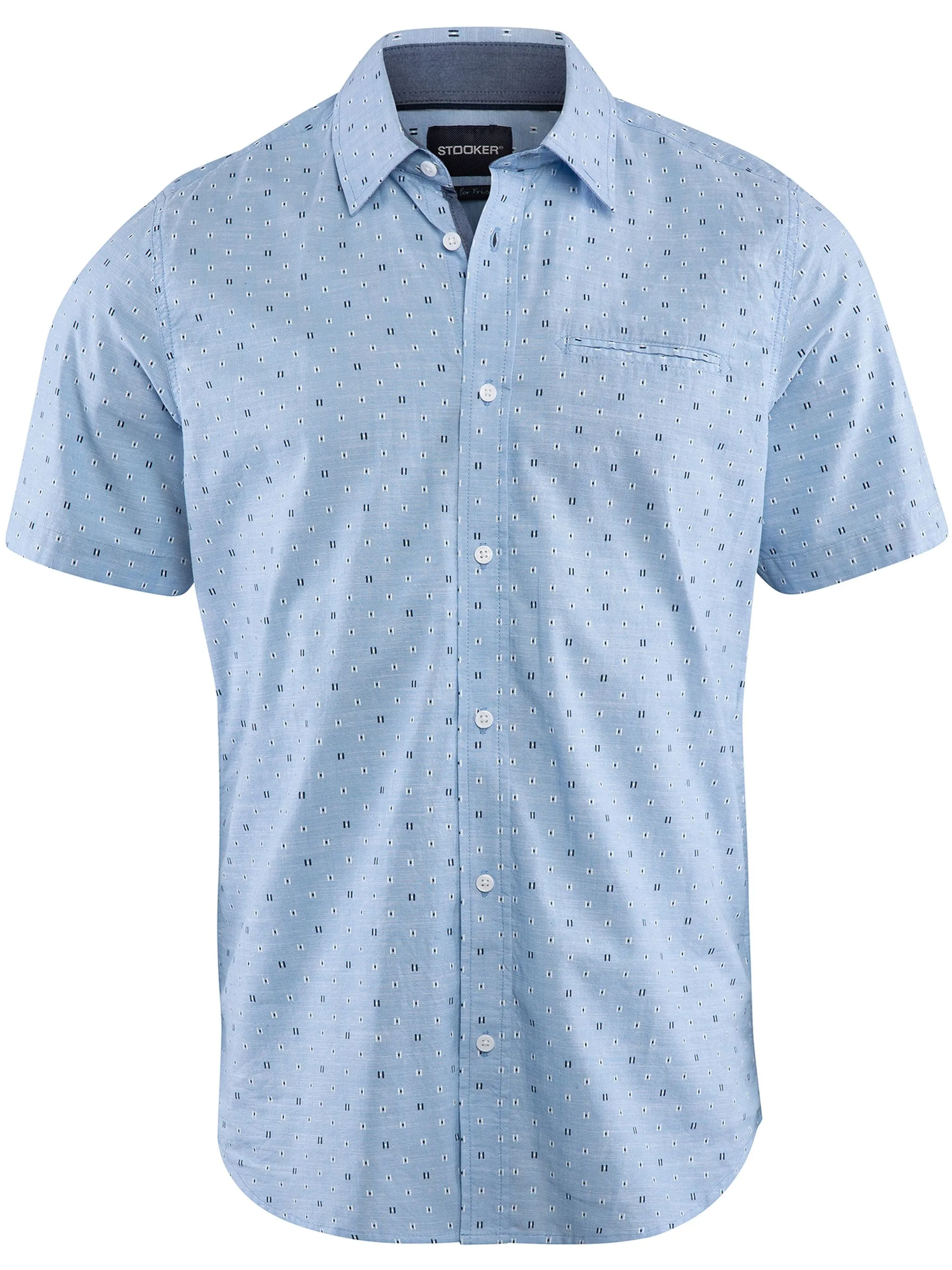 Stooker HAKA 73110770009103 He. Bluse/Hemd, Blau 928385 9103 4