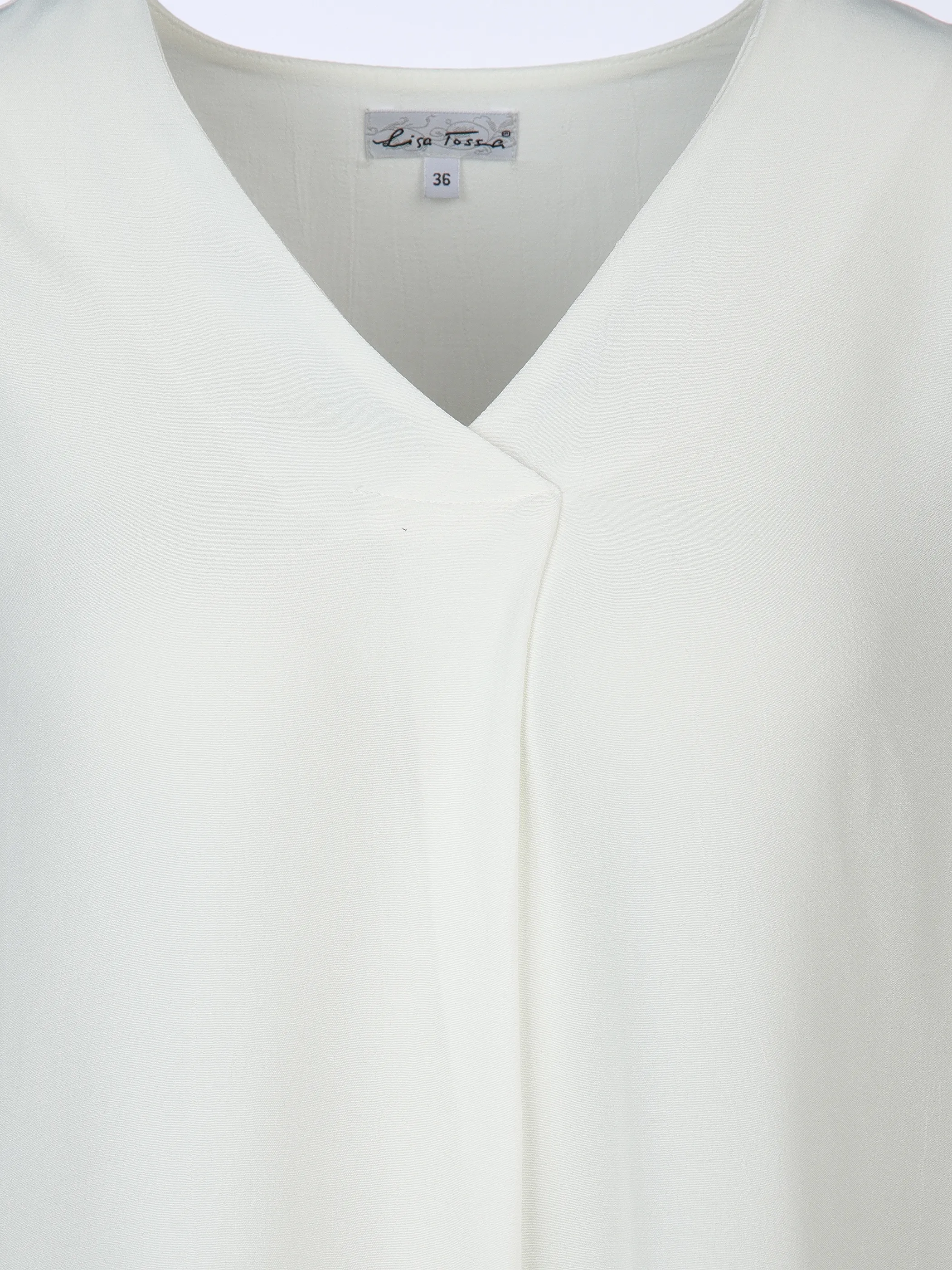 Lisa Tossa Da-Crepe-Bluse Weiß 905520 OFFWHITE 3 Lisa Tossa Da-Crepe-Bluse Weiß 905520 OFFWHITE 3