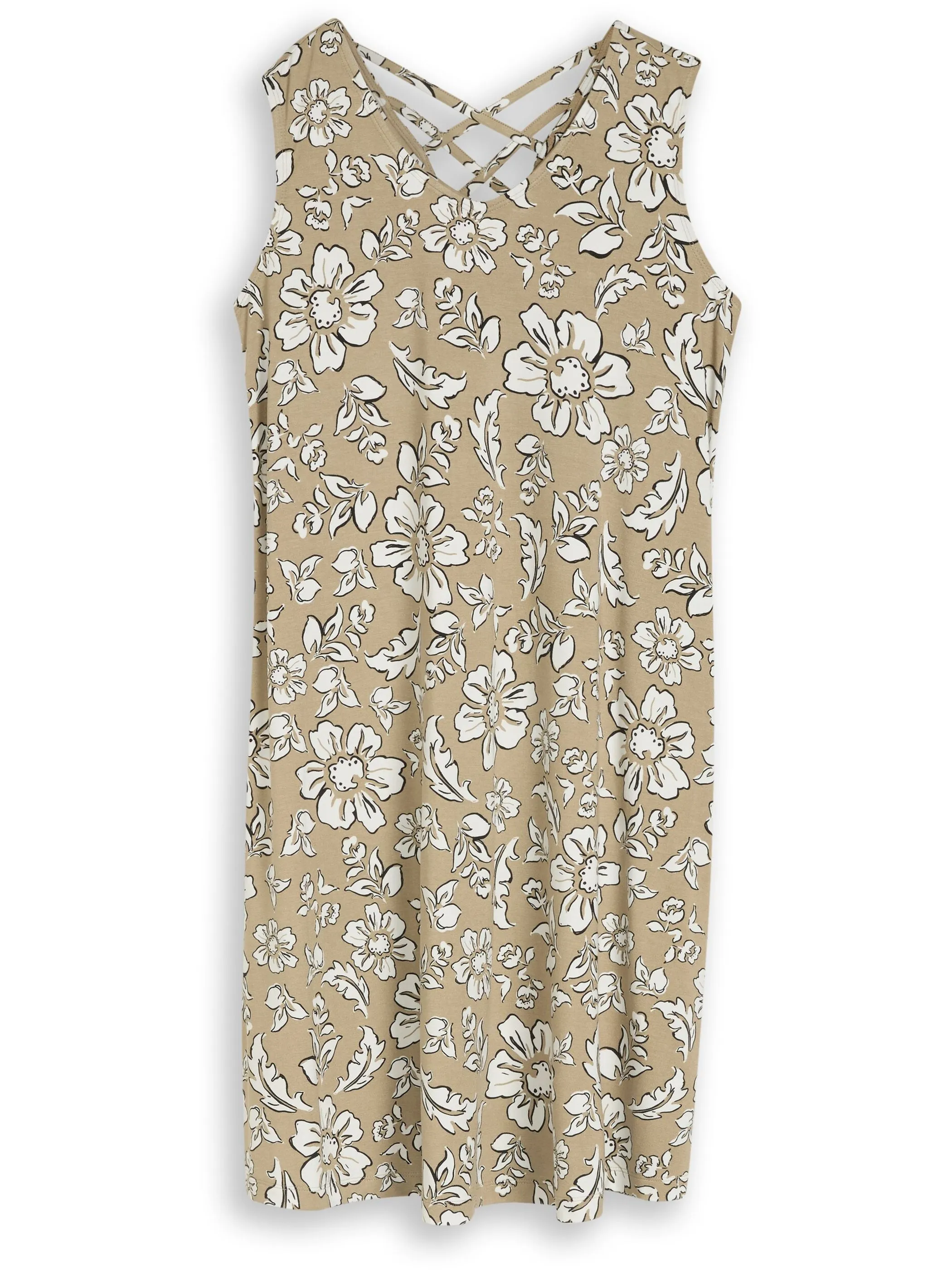 Tom Tailor 1051256 dress jersey with back detail Grün 926012 40256 5