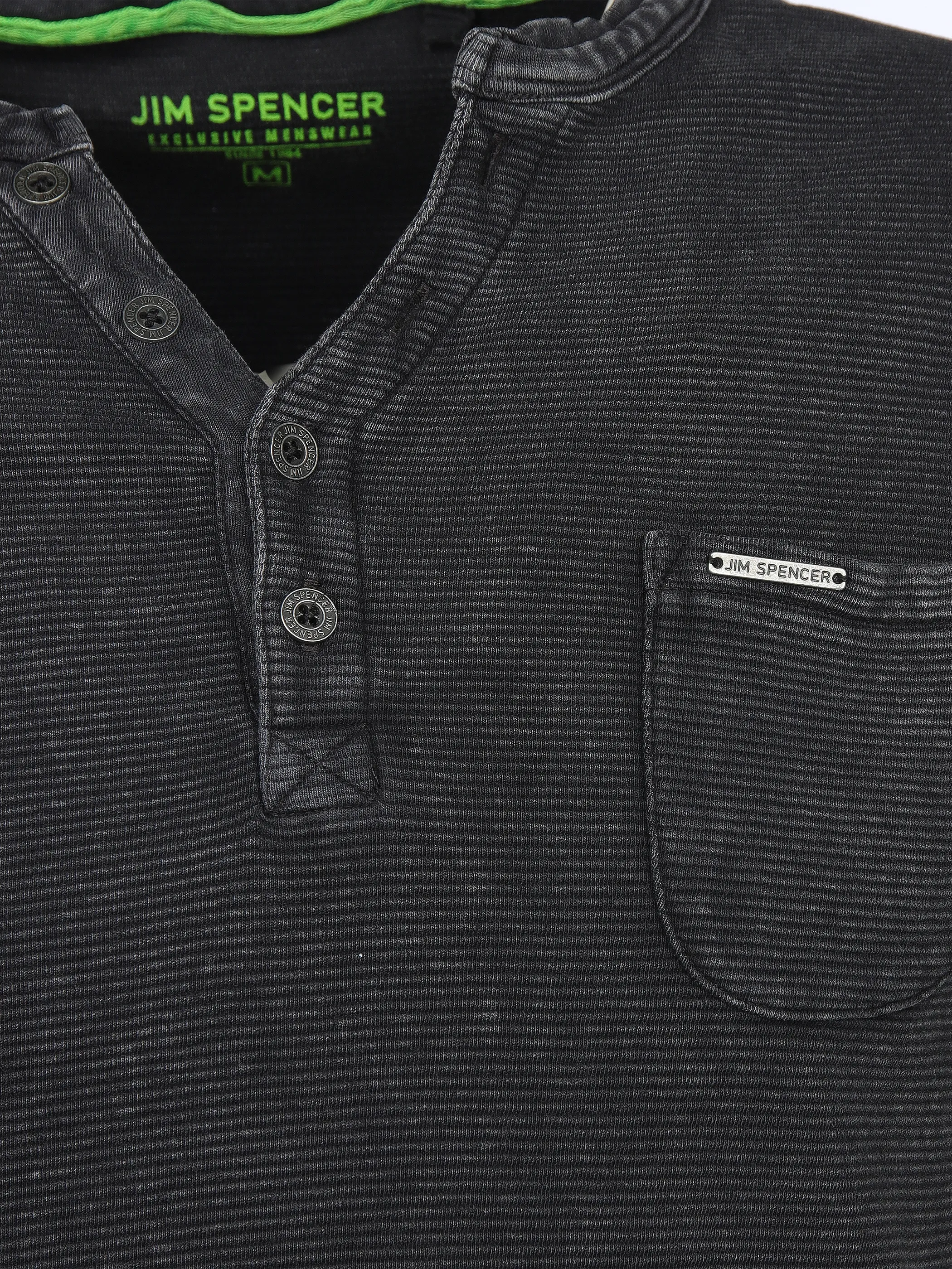 Jim Spencer He. Henleyshirt 1/2 Arm ottoman Grau 910840 GRAPHIT 3 Jim Spencer He. Henleyshirt 1/2 Arm ottoman Grau 910840 GRAPHIT 3