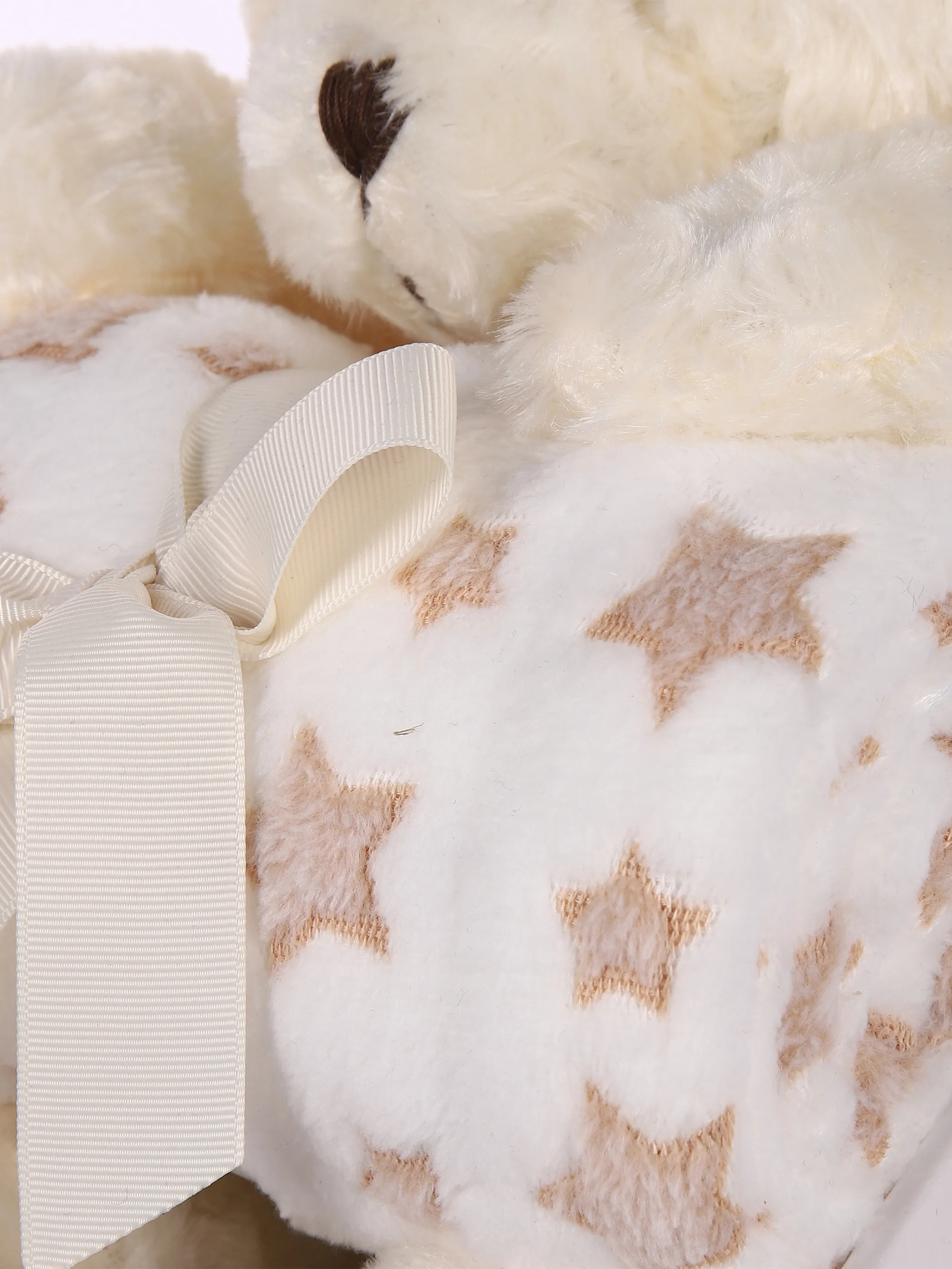 Bubble Gum Baby UNI Krabelldecke mit Braun 851555 BEIGE 2