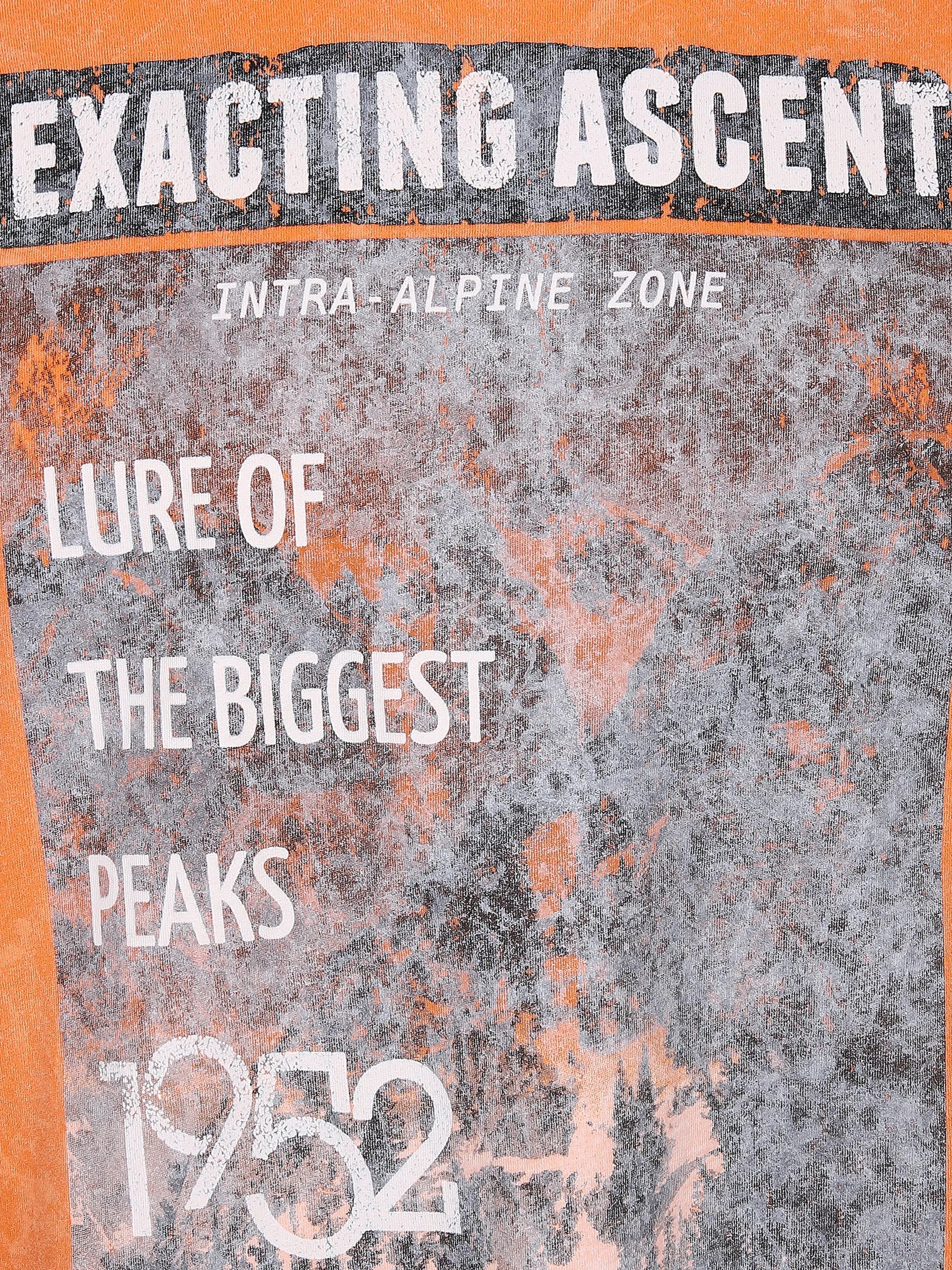 Southern Territory He. T-Shirt 1/2 Arm print acid Orange 852729 ORANGE 3