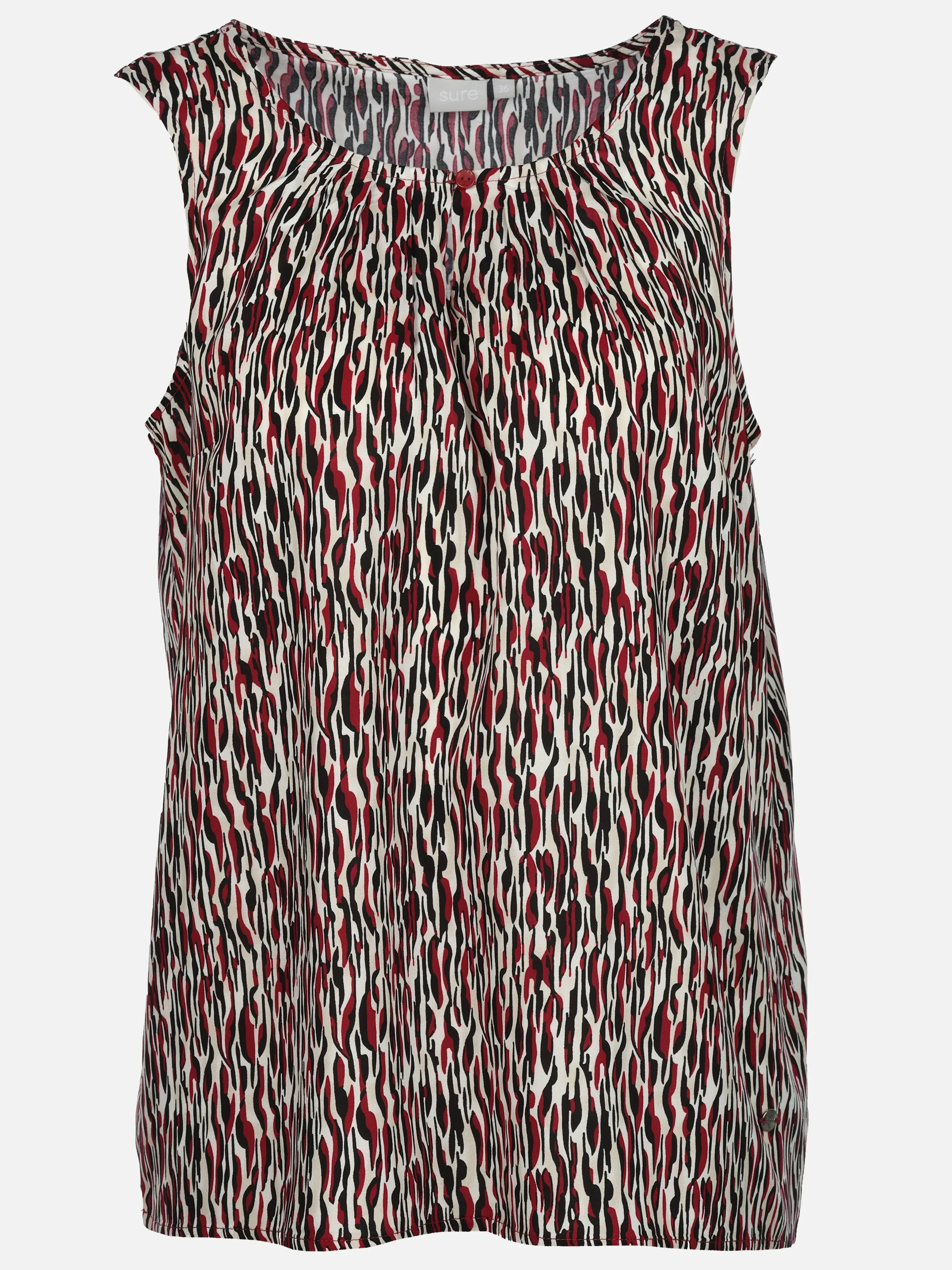 Sure Da-Blusen-Top Rot 922828 BORDEAUX 1