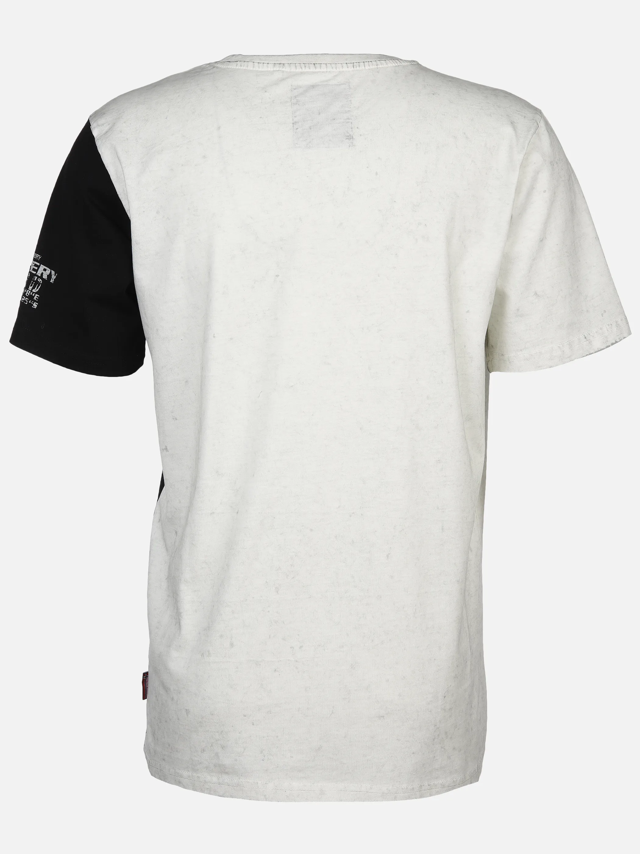 Southern Territory He. T-Shirt 1/2 Arm Einsatz Weiß 893227 OFF WHITE 2