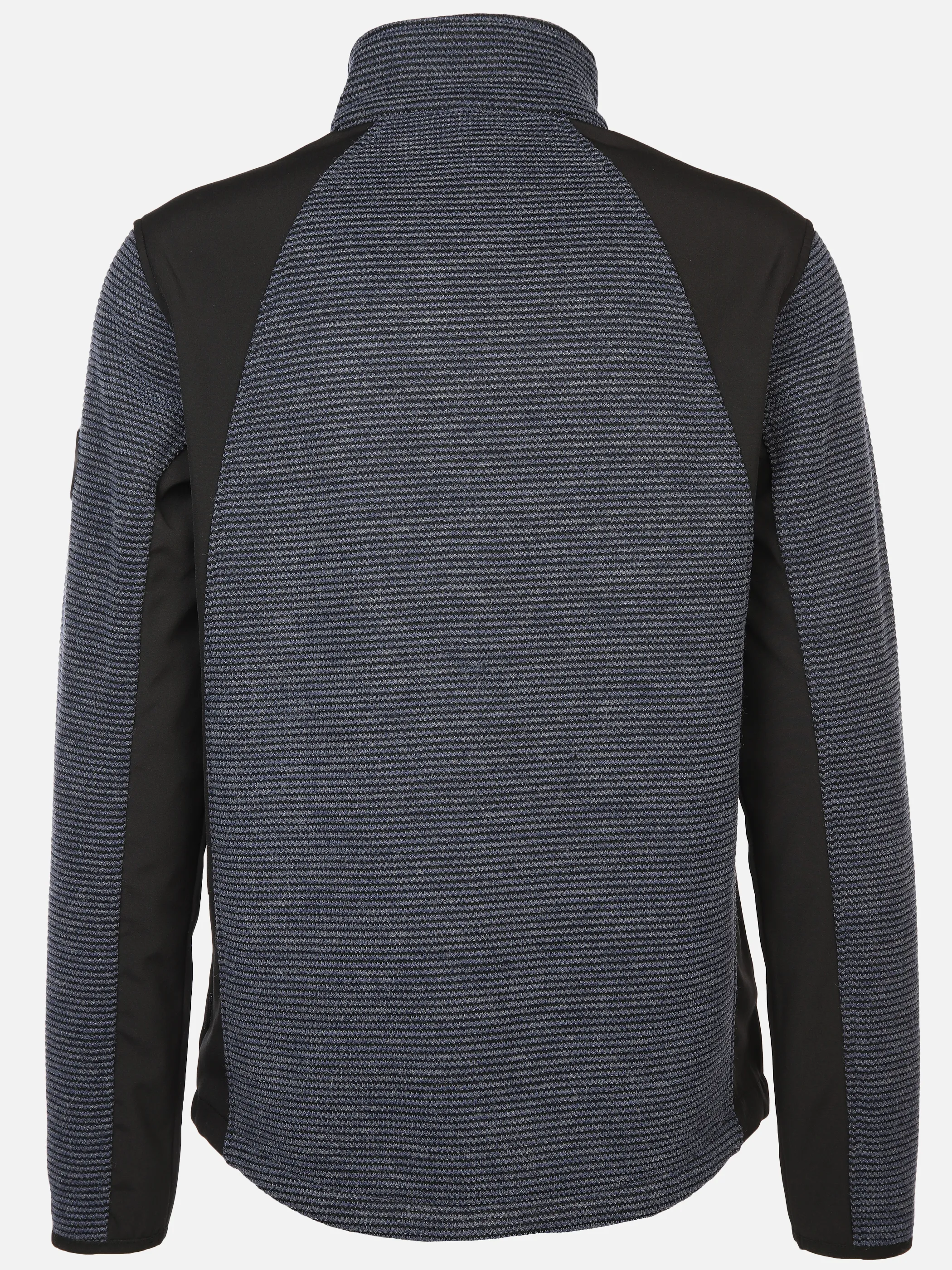 Jim Spencer He. Strickfleecejacke Hybrid Blau 883290 BLUE MEL 2 Jim Spencer He. Strickfleecejacke Hybrid Blau 883290 BLUE MEL 2