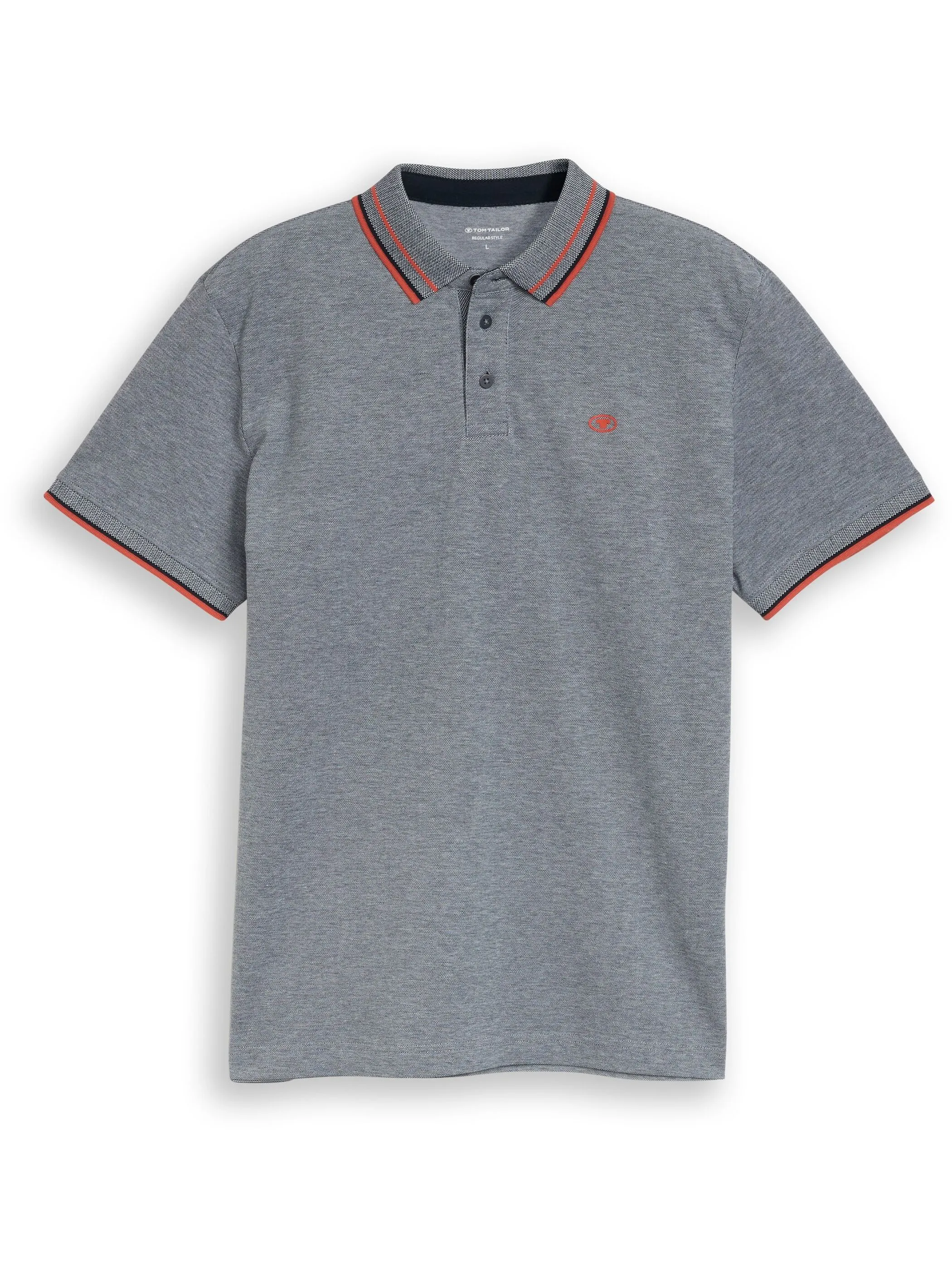 Tom Tailor 1050778 NOS printed polo Blau 922100 24571 5