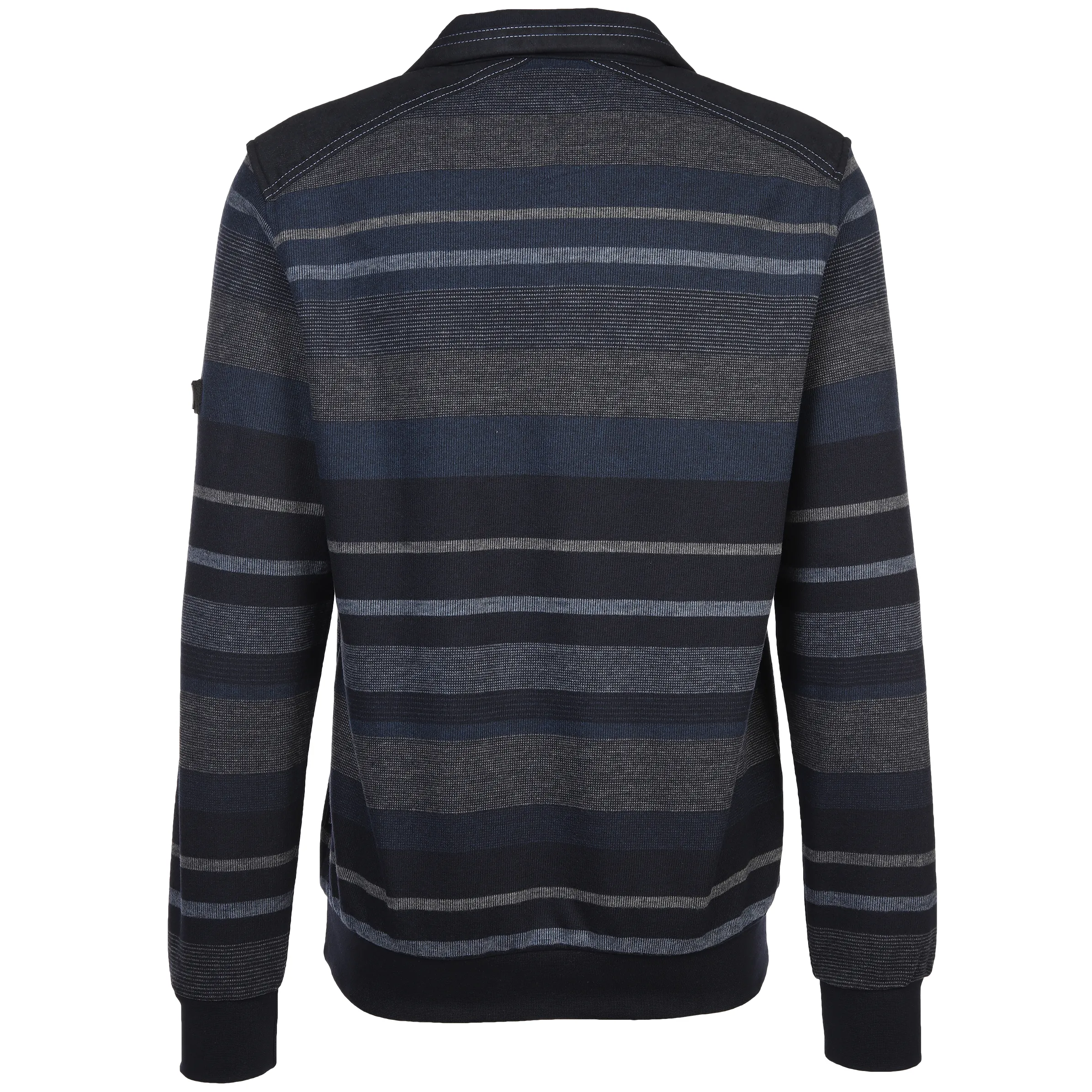 Jim Spencer He. Sweattroyer melange Blau 884609 NAVY 2 Jim Spencer He. Sweattroyer melange Blau 884609 NAVY 2