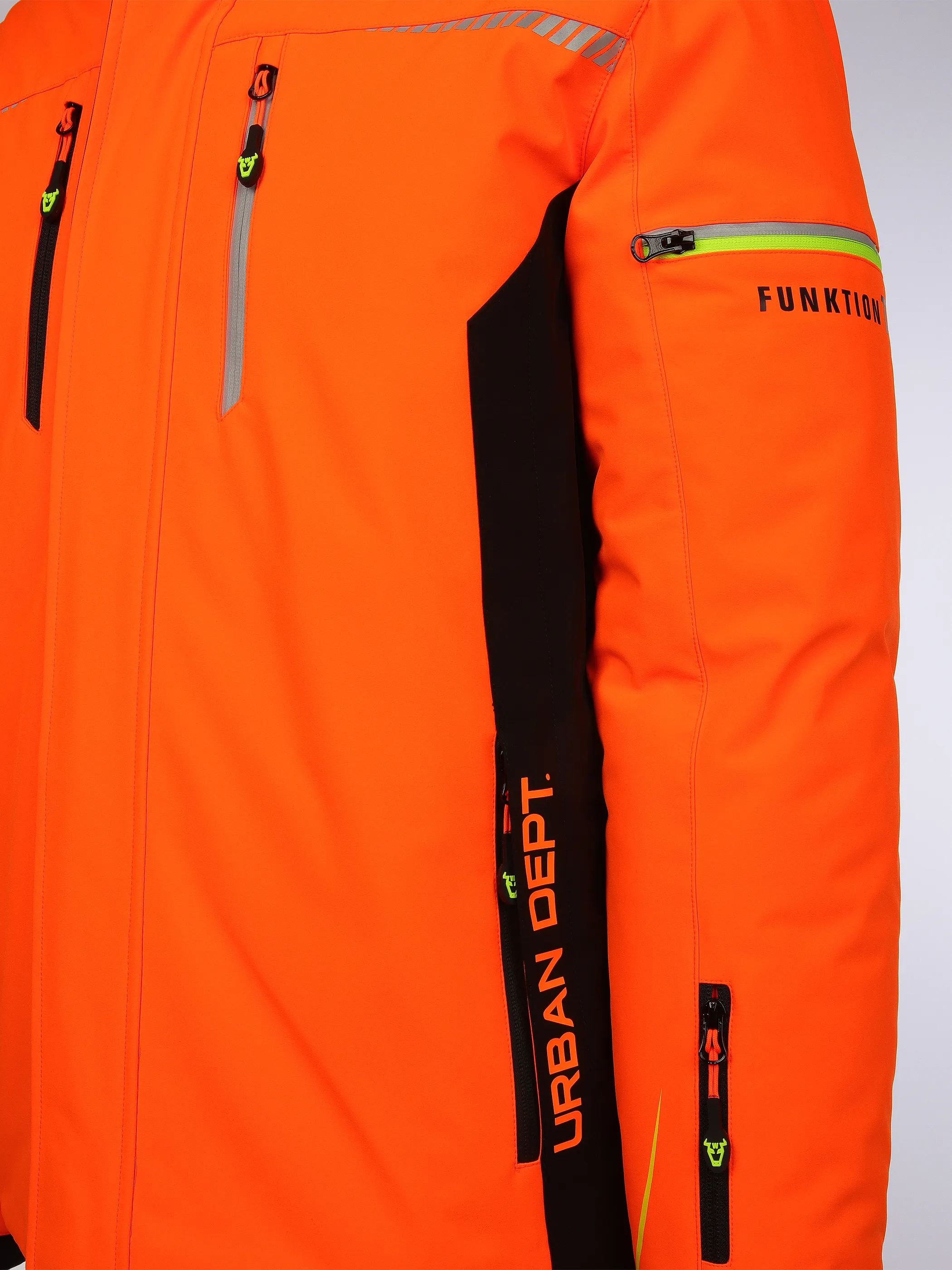 Worker He. 3in1 Funktionsjacke wattiert Orange 882929 NEON OR 4