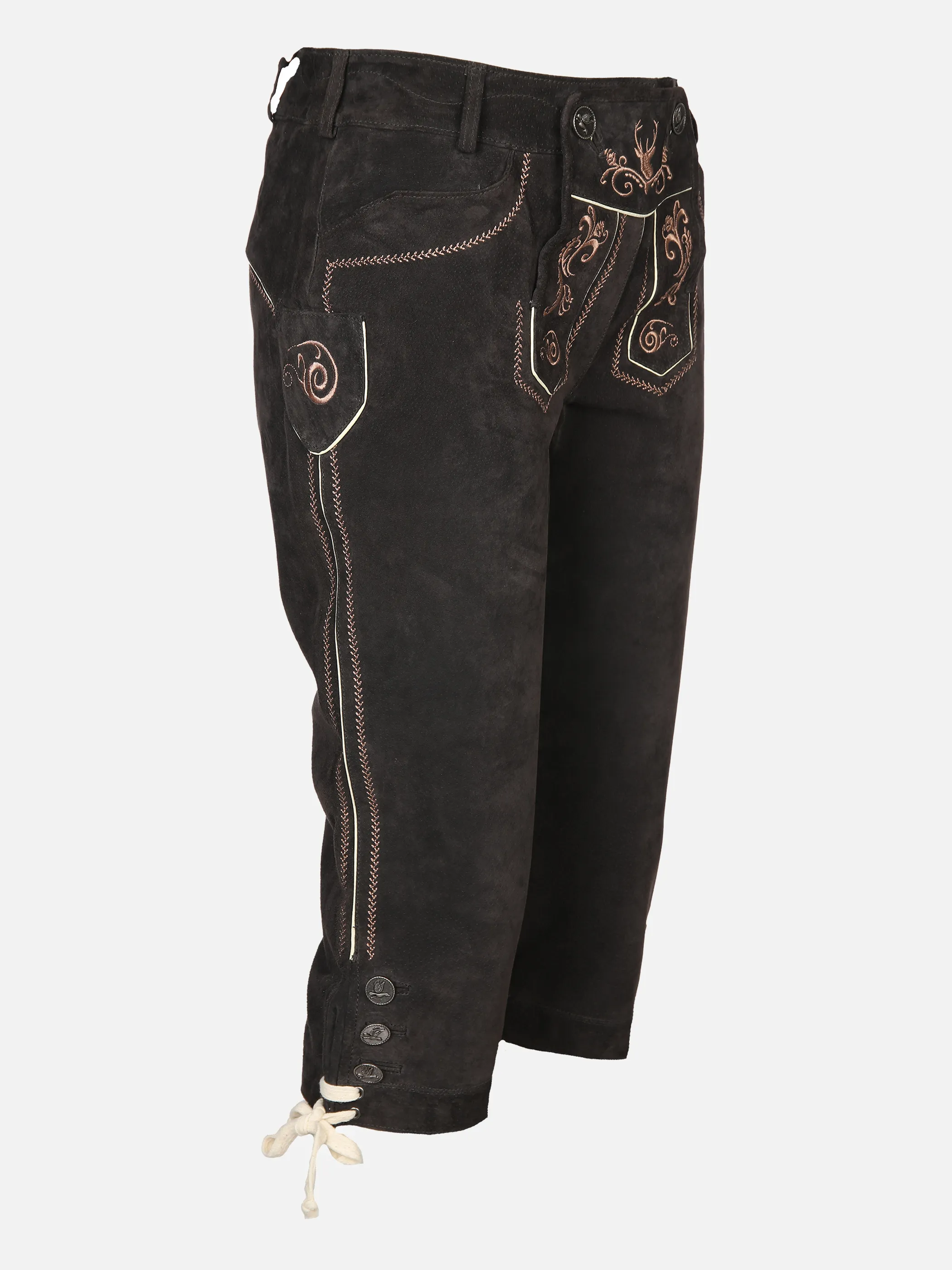 Brandl Tracht Da-Lederhose, Tracht in 3/4 Lä Grau 881819 ANTHRAZIT 3 Brandl Tracht Da-Lederhose, Tracht in 3/4 Lä Grau 881819 ANTHRAZIT 3
