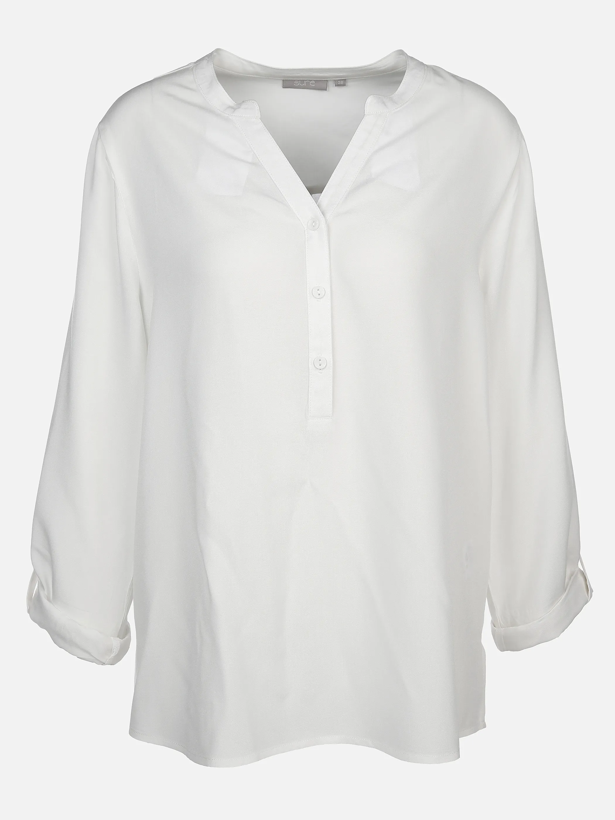 Sure Da-Viskose-Bluse Weiß 896633 OFFWHITE 1 Sure Da-Viskose-Bluse Weiß 896633 OFFWHITE 1