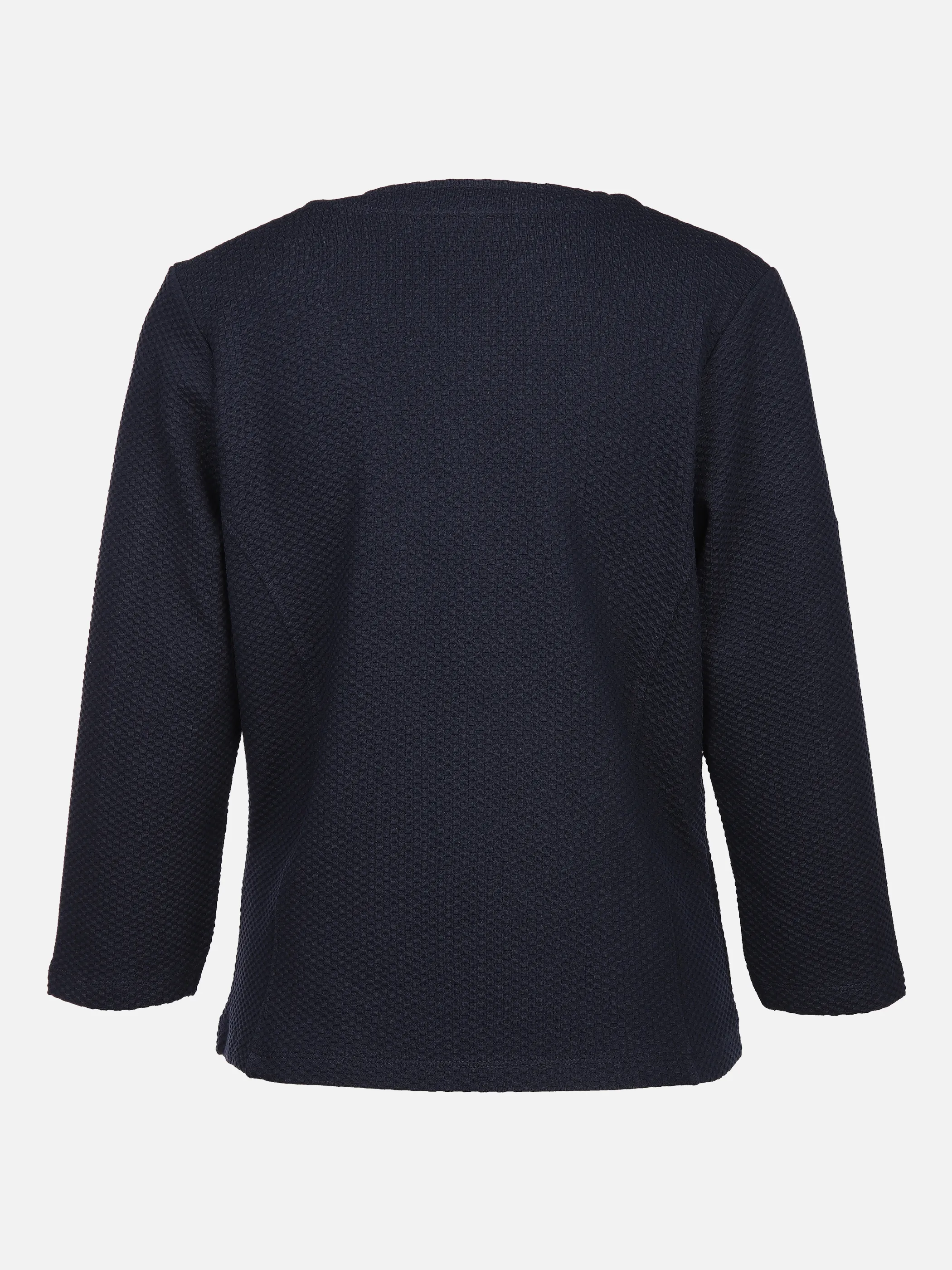 Sure Da-Jacquard-Cardigan 3/4 Arm Blau 852296 MARINE BLU 2