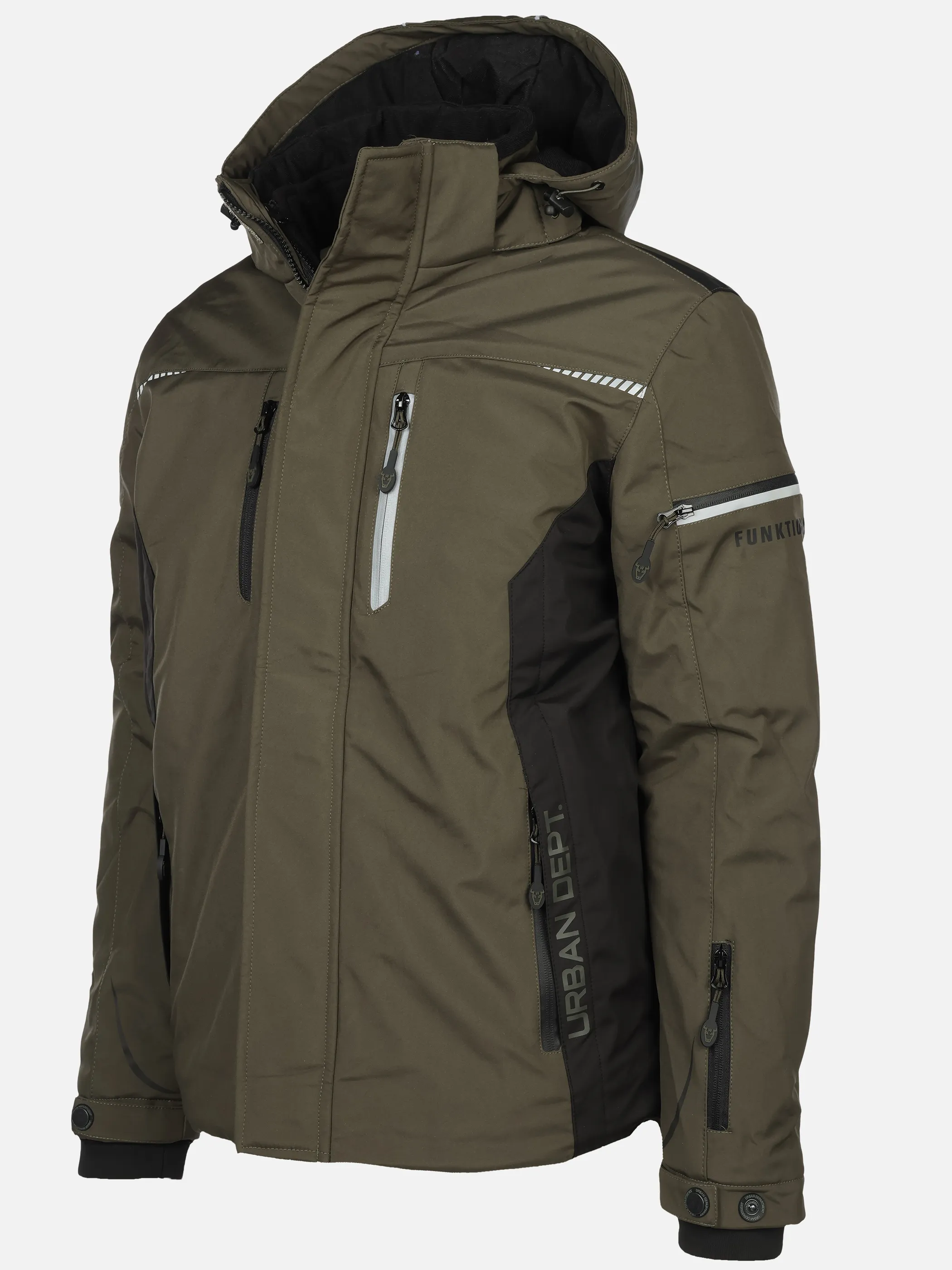 Worker He. 3in1 Funktionsjacke wattiert Oliv 882929 OLIVE 3