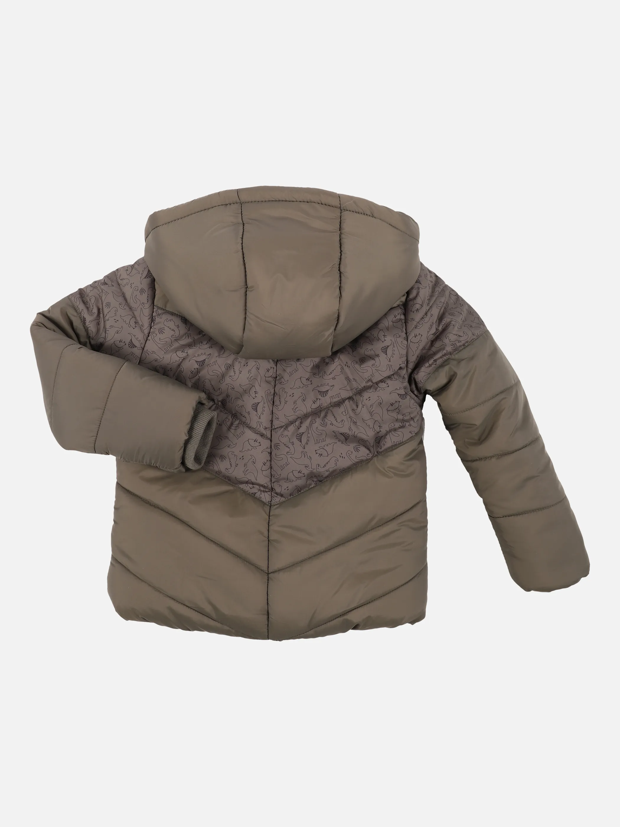 Jungen Steppjacke mit abnehmbarer Kapuze 116/122 868484-oliv-3