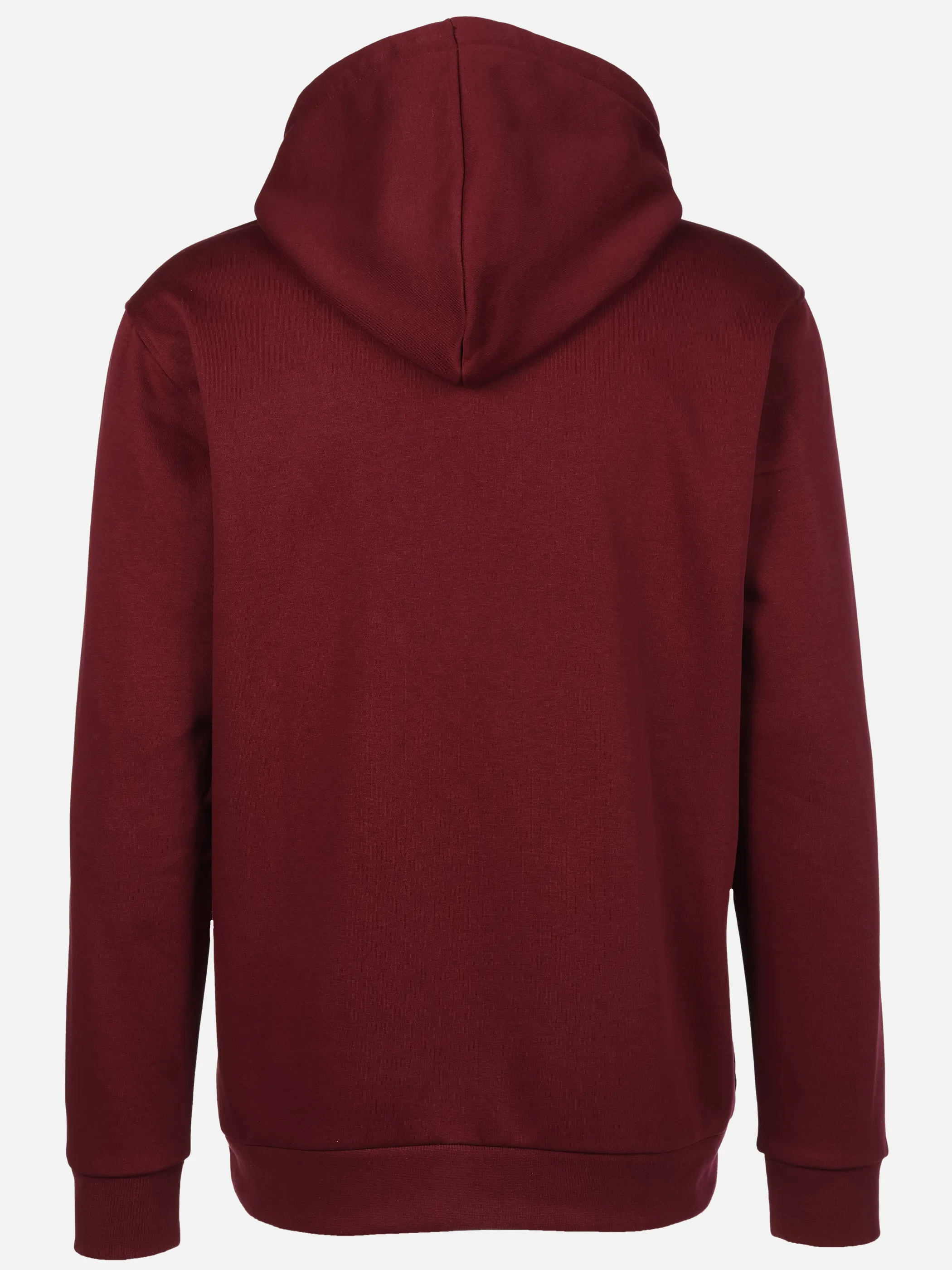 Jim Spencer He. Kapuzensweatshirt kangaroo Rot 919310 DARK RED 2