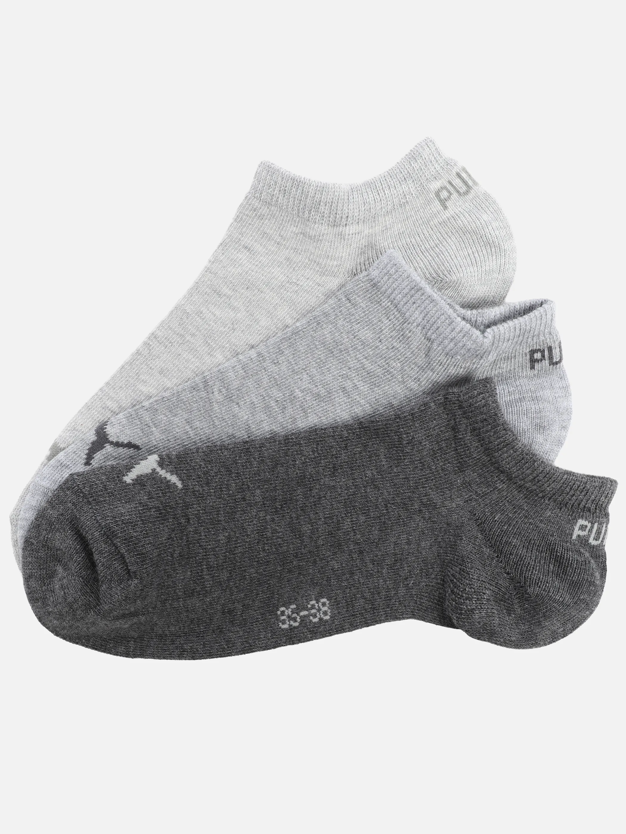 Puma Puma Unisex Sneaker Plain 3Pac Grau 911794 800 2