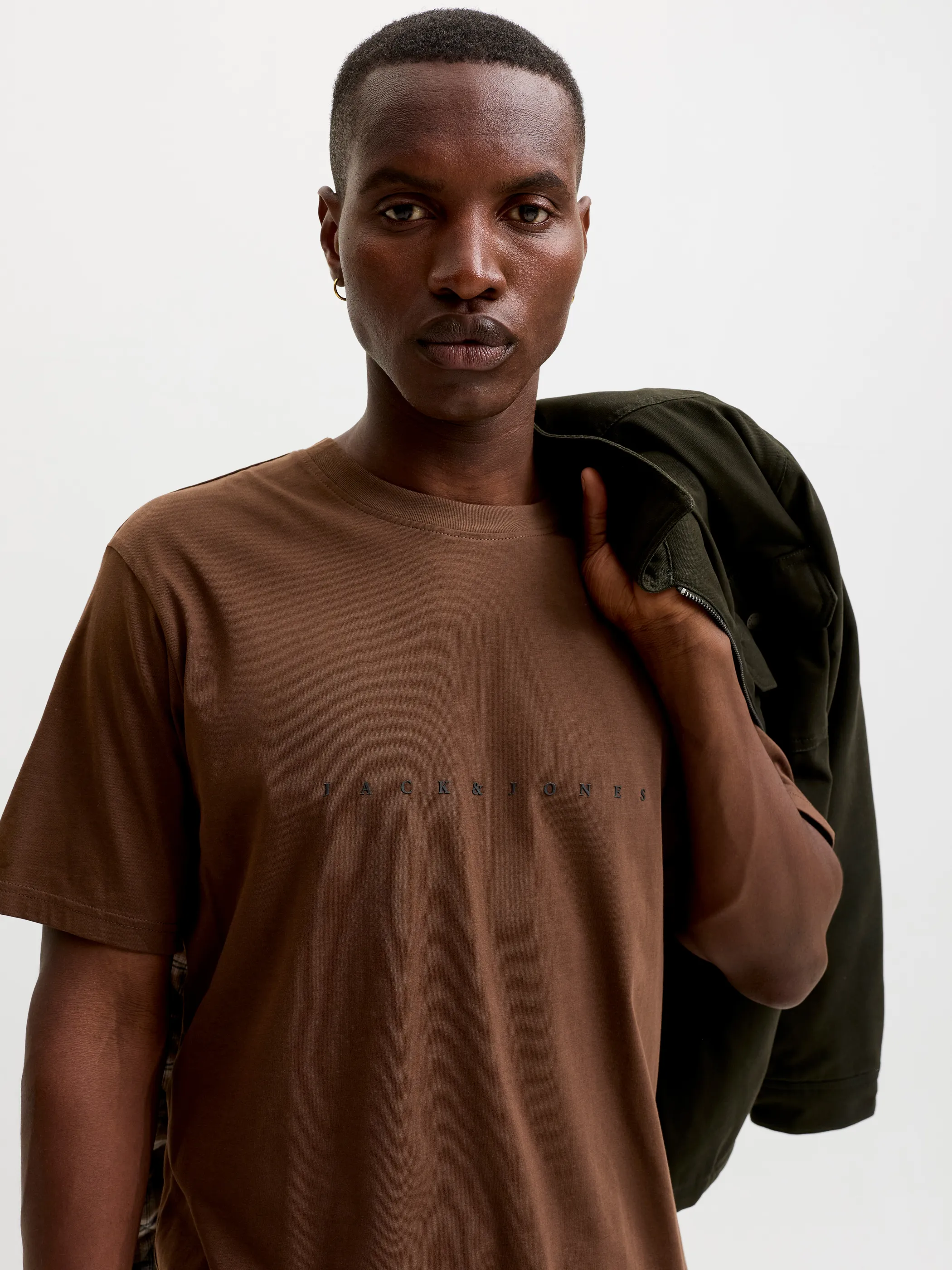 Jack Jones 12234746 JJESTAR JJ TEE SS NOO Braun 886675 307144 3