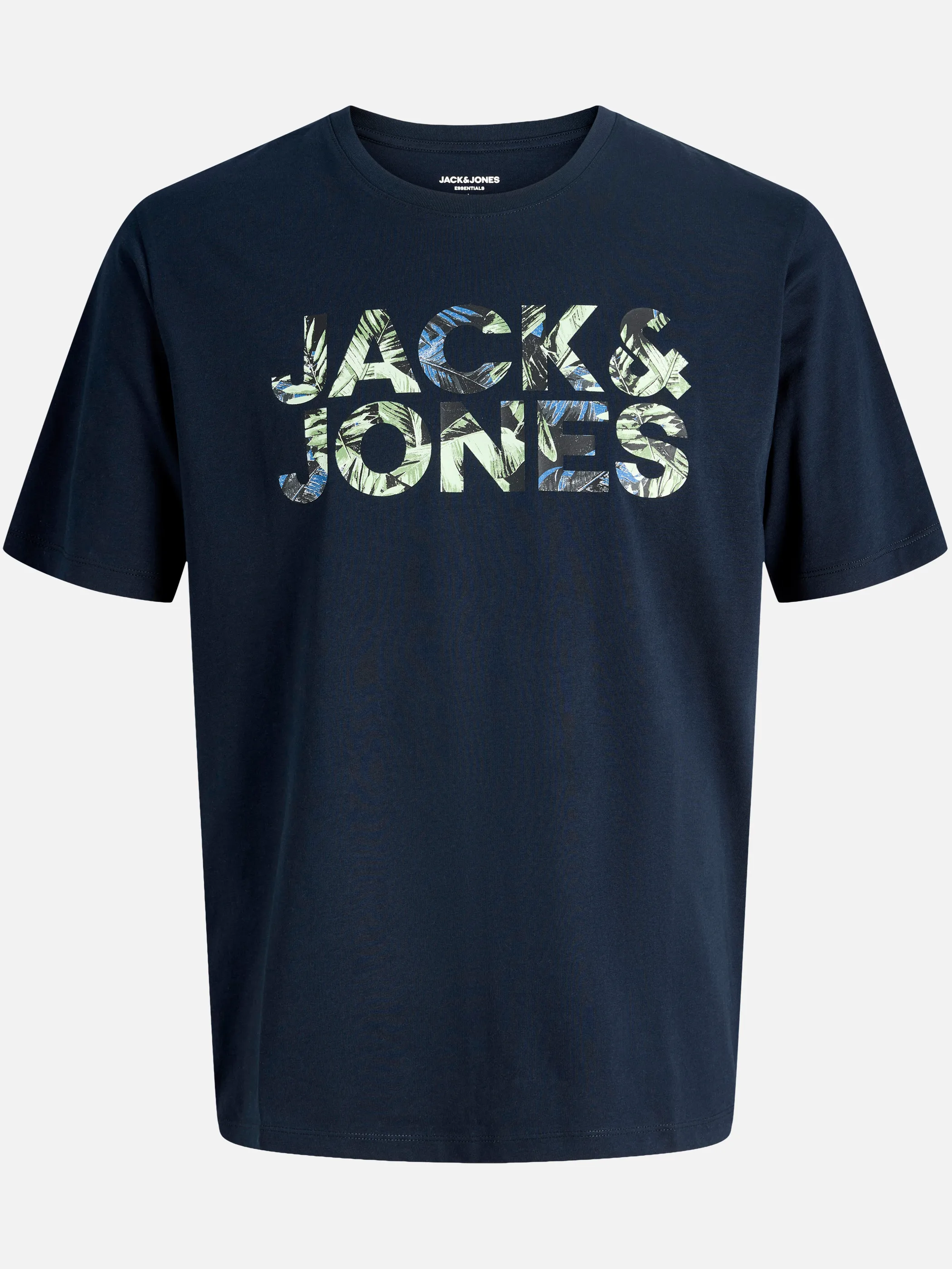 Jack Jones 12288536 JJEJEFF LOGO TEE SS S Schwarz 922266 175917 3