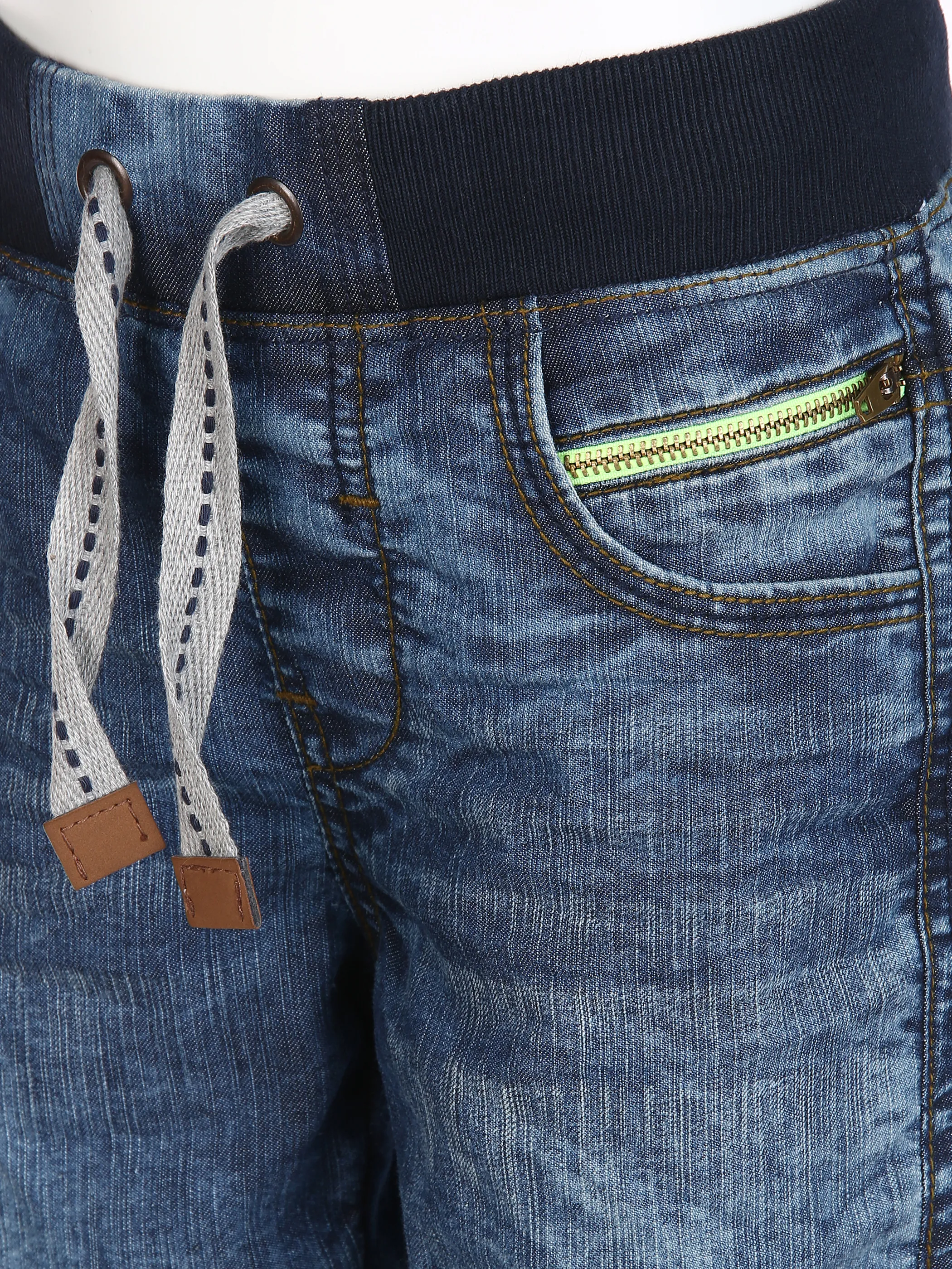 Stop + Go MB Jeans Bermuda in blau mit Blau 851859 BLAU 3 Stop + Go MB Jeans Bermuda in blau mit Blau 851859 BLAU 3