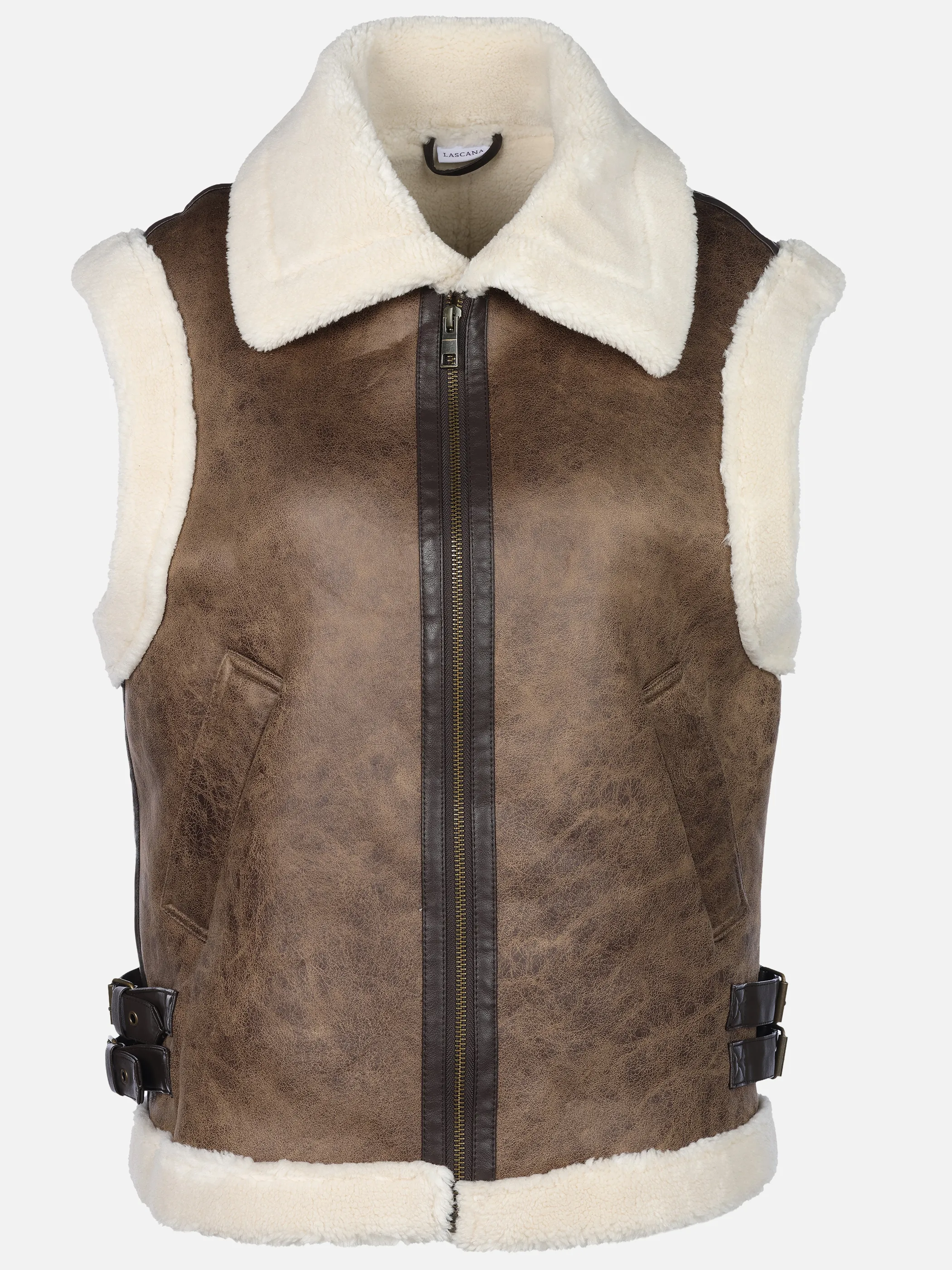 Lascana Fashion Lascana Fashion - Weste Braun 940311 115 1