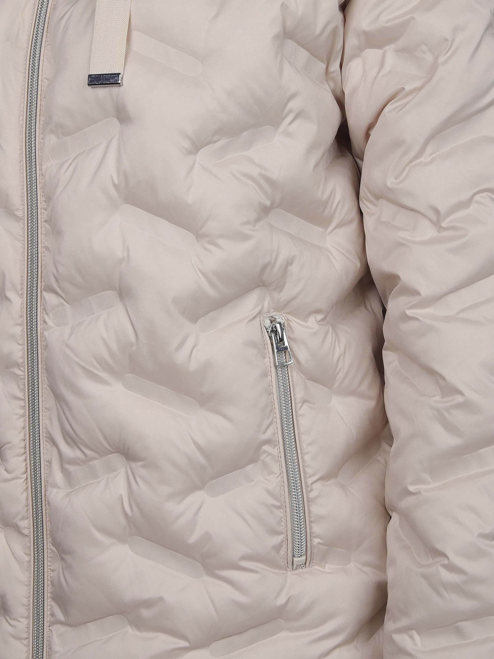 Lisa Tossa Da-Steppjacke m. Kapuze Beige 912541 MOONBEAM 4