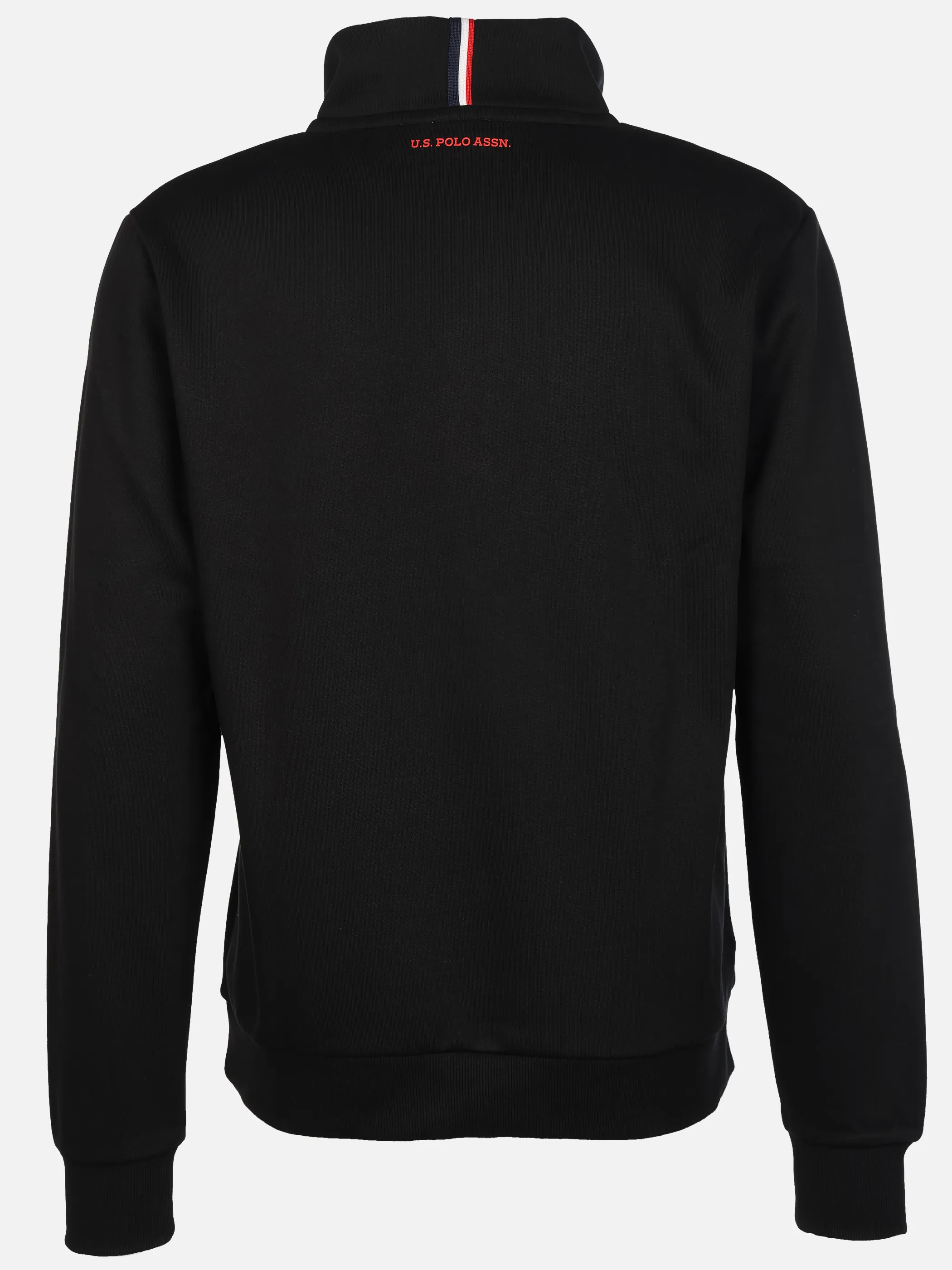 U.S. Polo Assn. He. Sweattroyer half zip Schwarz 929844 191 2