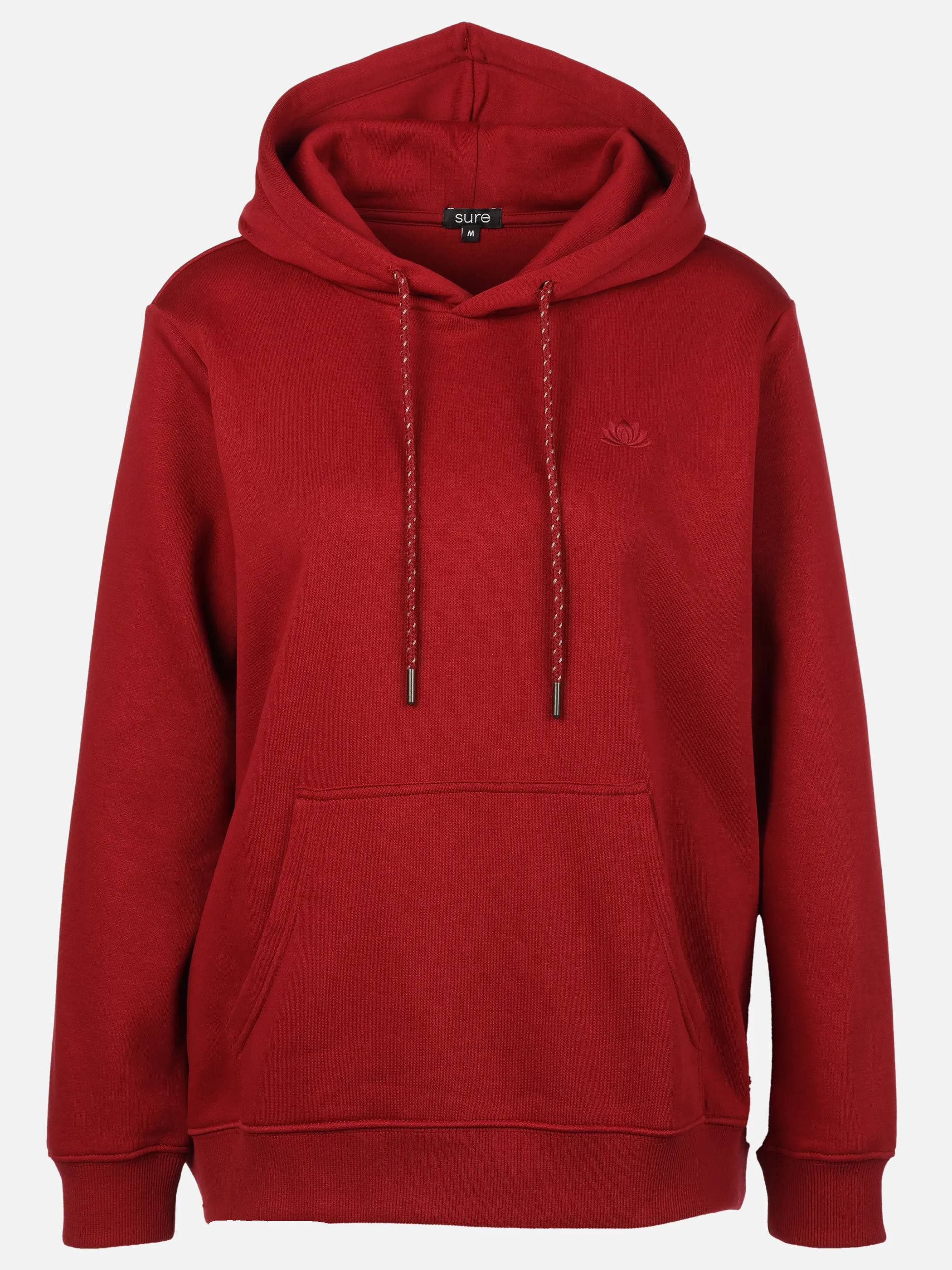 Sure Da-Sweatshirt m. Kapuze Rot 913107 RED 1 Sure Da-Sweatshirt m. Kapuze Rot 913107 RED 1