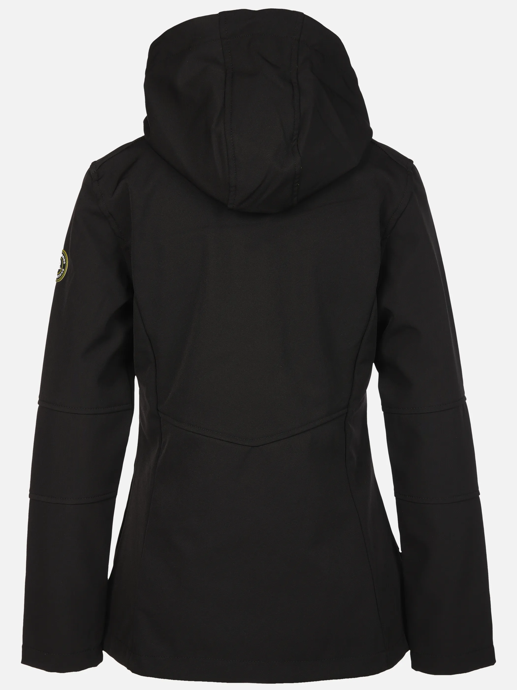Grinario Sports Da-Softshelljacke m. Kapuze Schwarz 912552 BLACK 2