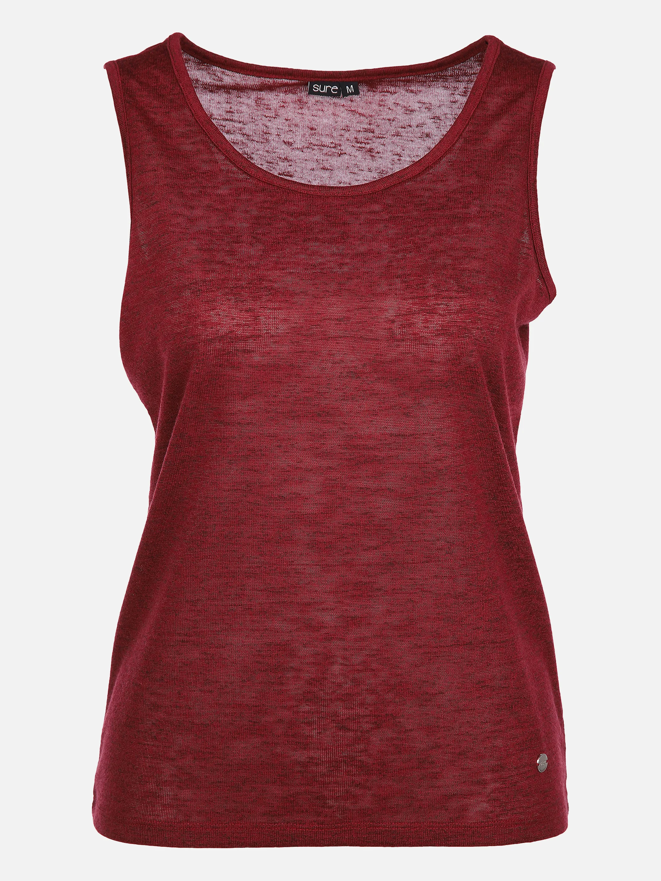 Sure Da-Basic-Top in uni Rot 867916 DK. CHILI 1 Sure Da-Basic-Top in uni Rot 867916 DK. CHILI 1