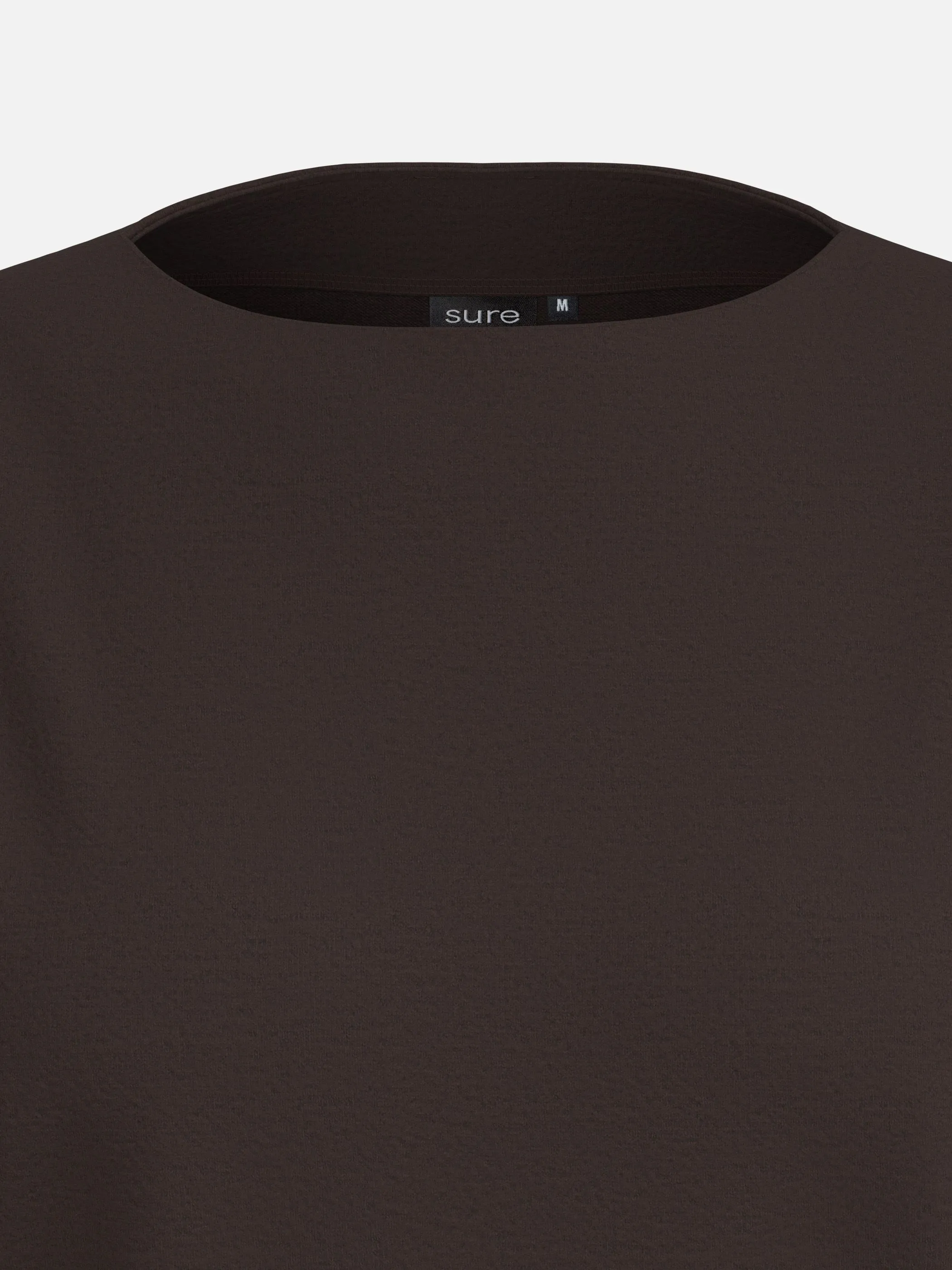 Sure Da-Flausch-Shirt 3/4 Arm Braun 930031 JAVA MEL 3