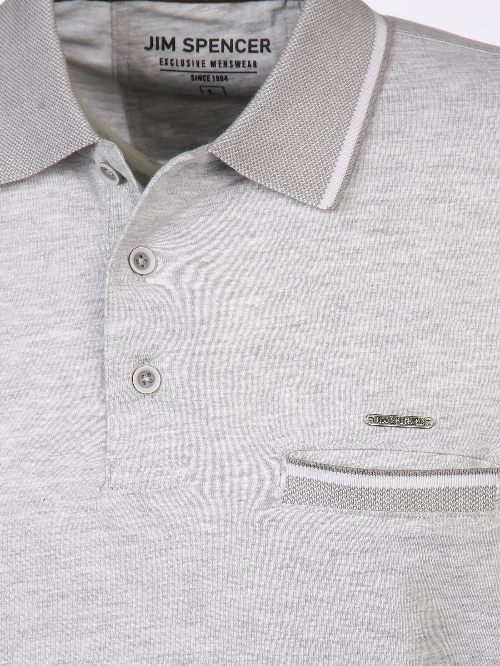 Jim Spencer He. Poloshirt 1/2 Arm premium Weiß 895165 OFFWHITE 3 Jim Spencer He. Poloshirt 1/2 Arm premium Weiß 895165 OFFWHITE 3