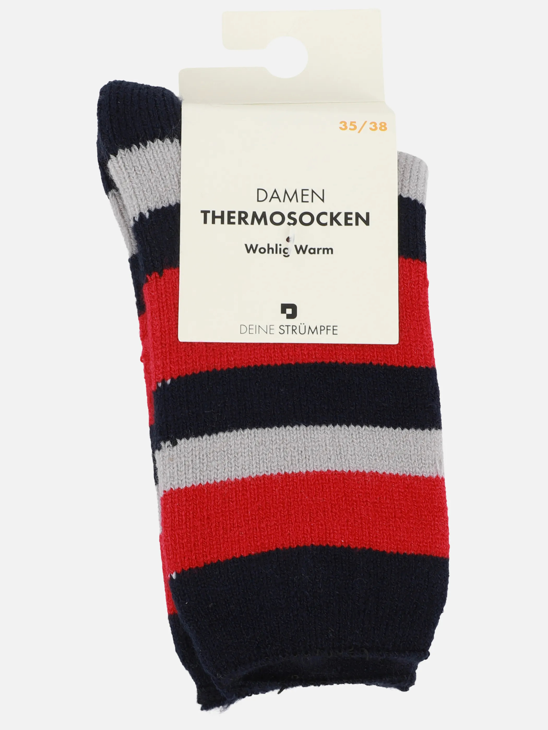 Da. Megathermosocken mit Ringel Blau 914598 MARINE 3