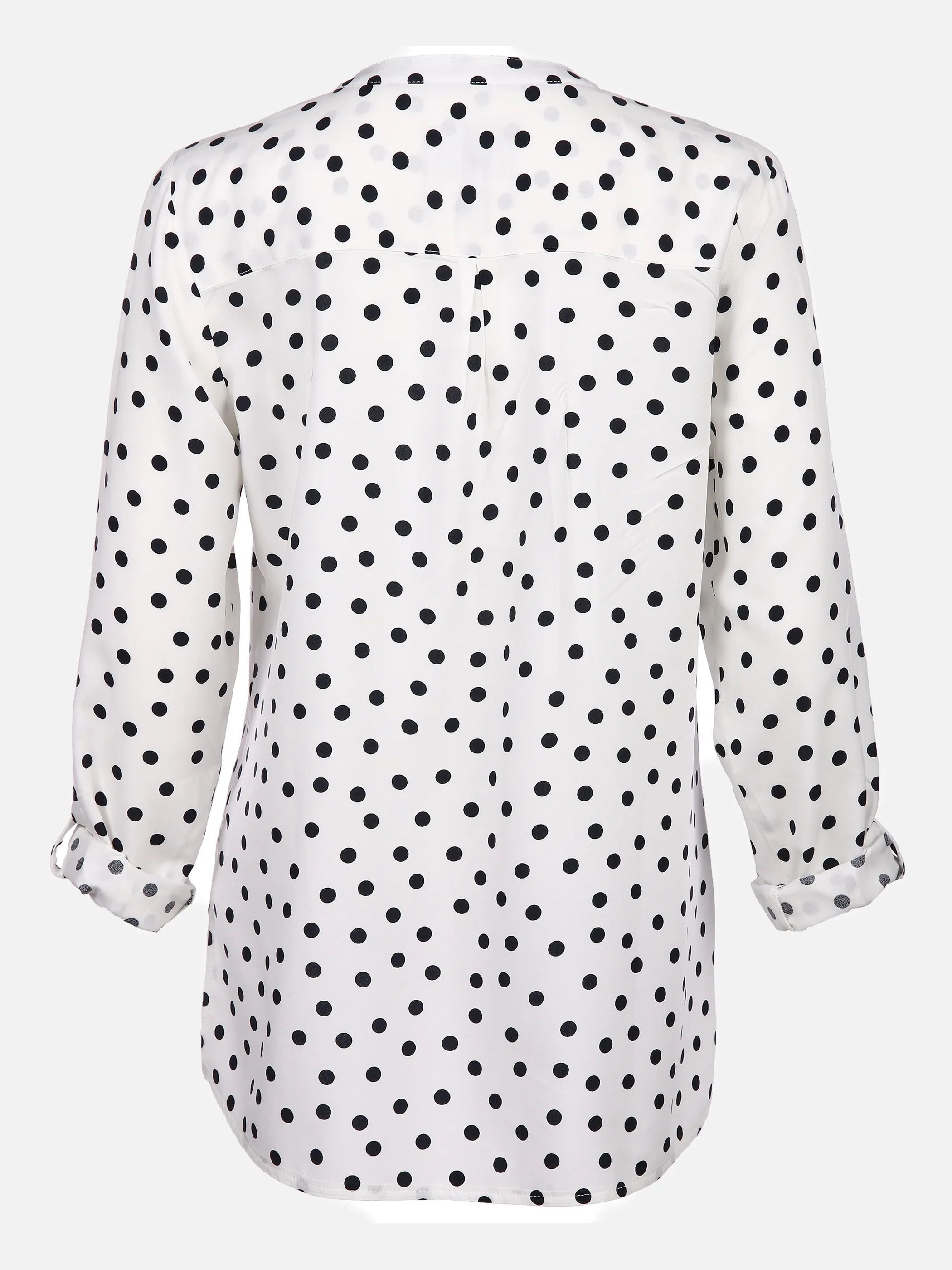 Sure Da-Bluse Punkte/Streifen Weiß 851855 PUNKTE OFF 2