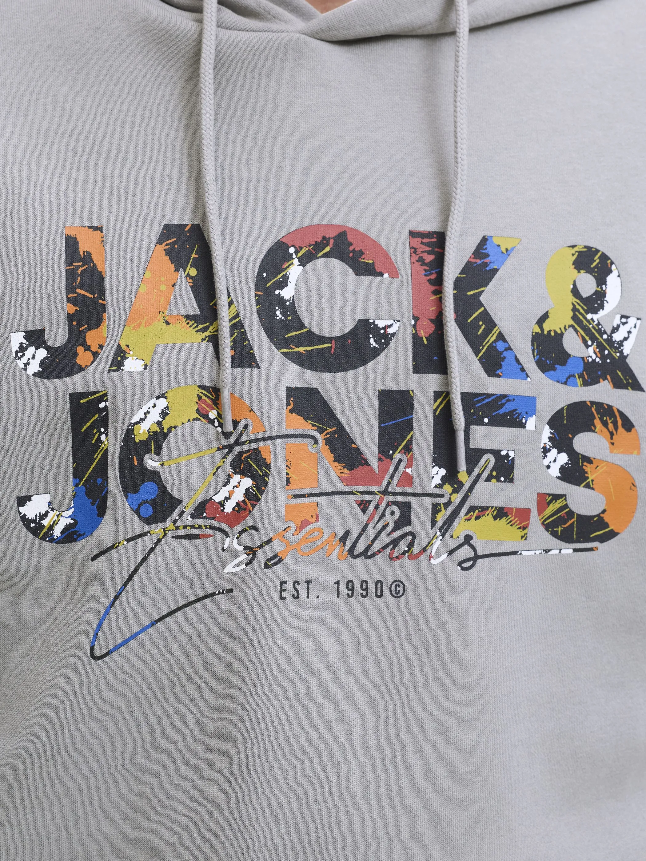 Jack Jones 12279119 JJGEPLAS SWEAT HOOD Grau 913159 278262 3 Jack Jones 12279119 JJGEPLAS SWEAT HOOD Grau 913159 278262 3