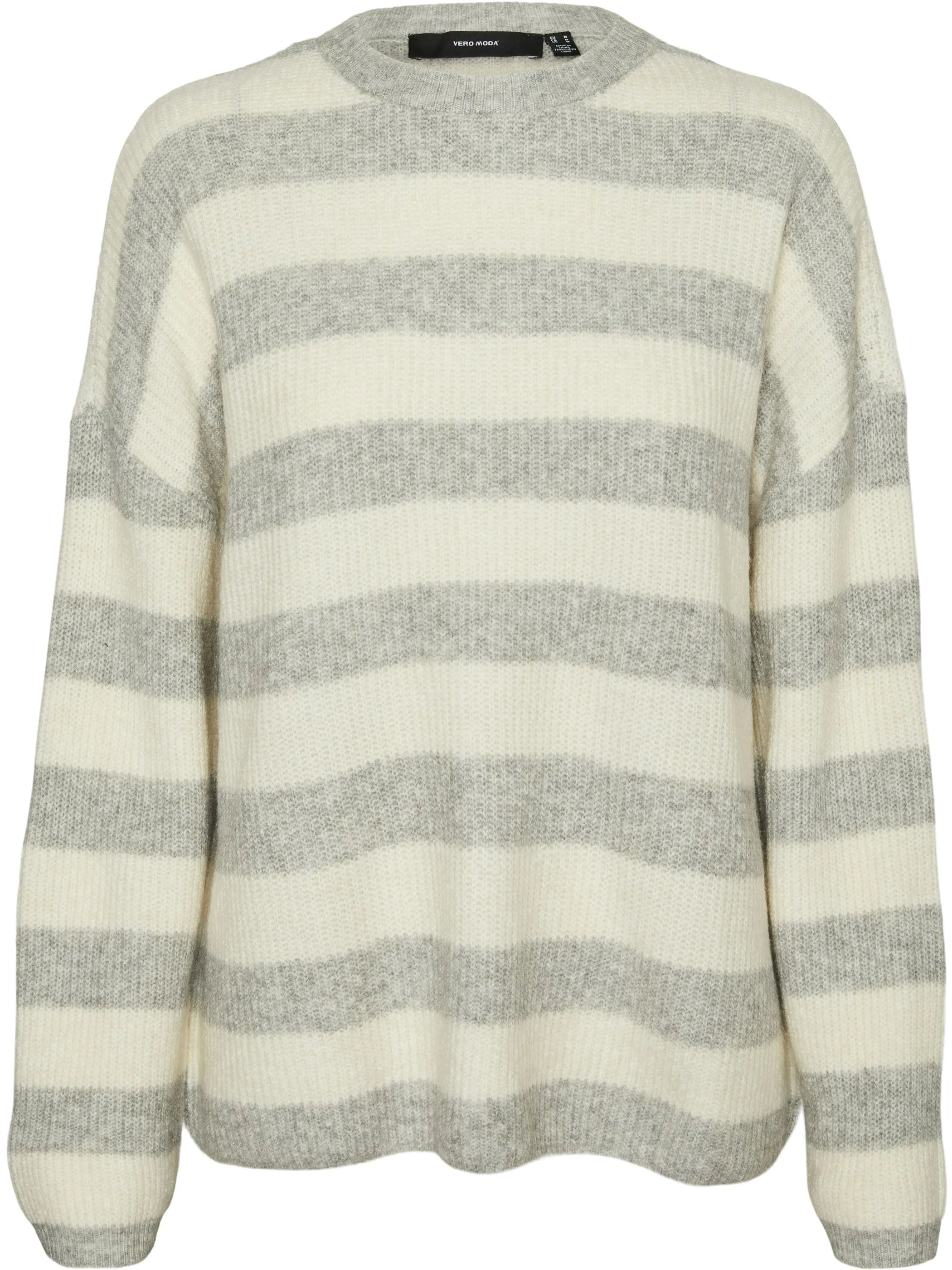 Vero Moda 10304688 VMNATAHLIE LS O-NECK Grau 896760 178994002 1 Vero Moda 10304688 VMNATAHLIE LS O-NECK Grau 896760 178994002 1