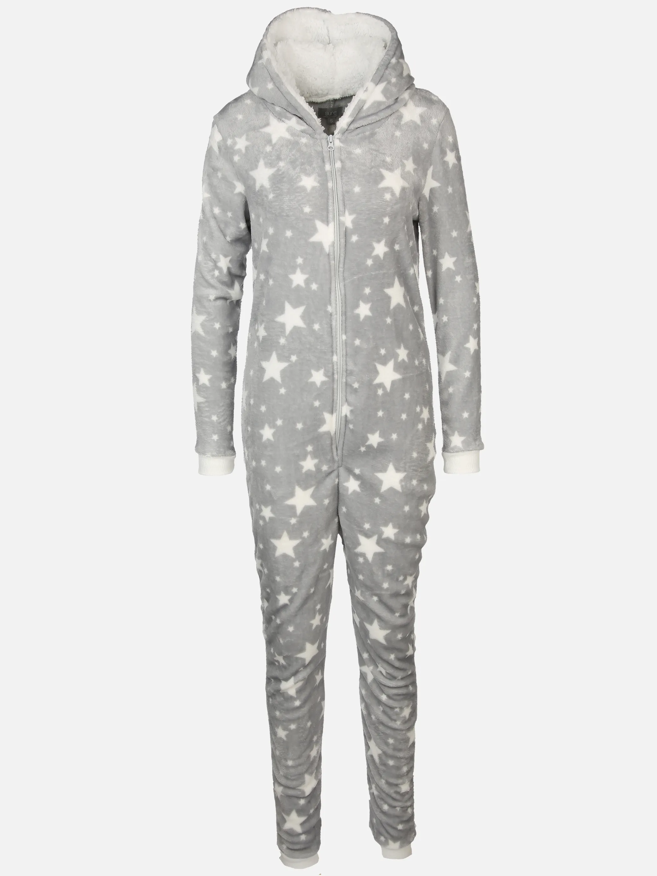 Sure Kuschelanzug mit Kapuze Grau 901447 GRAU 1 Sure Kuschelanzug mit Kapuze Grau 901447 GRAU 1