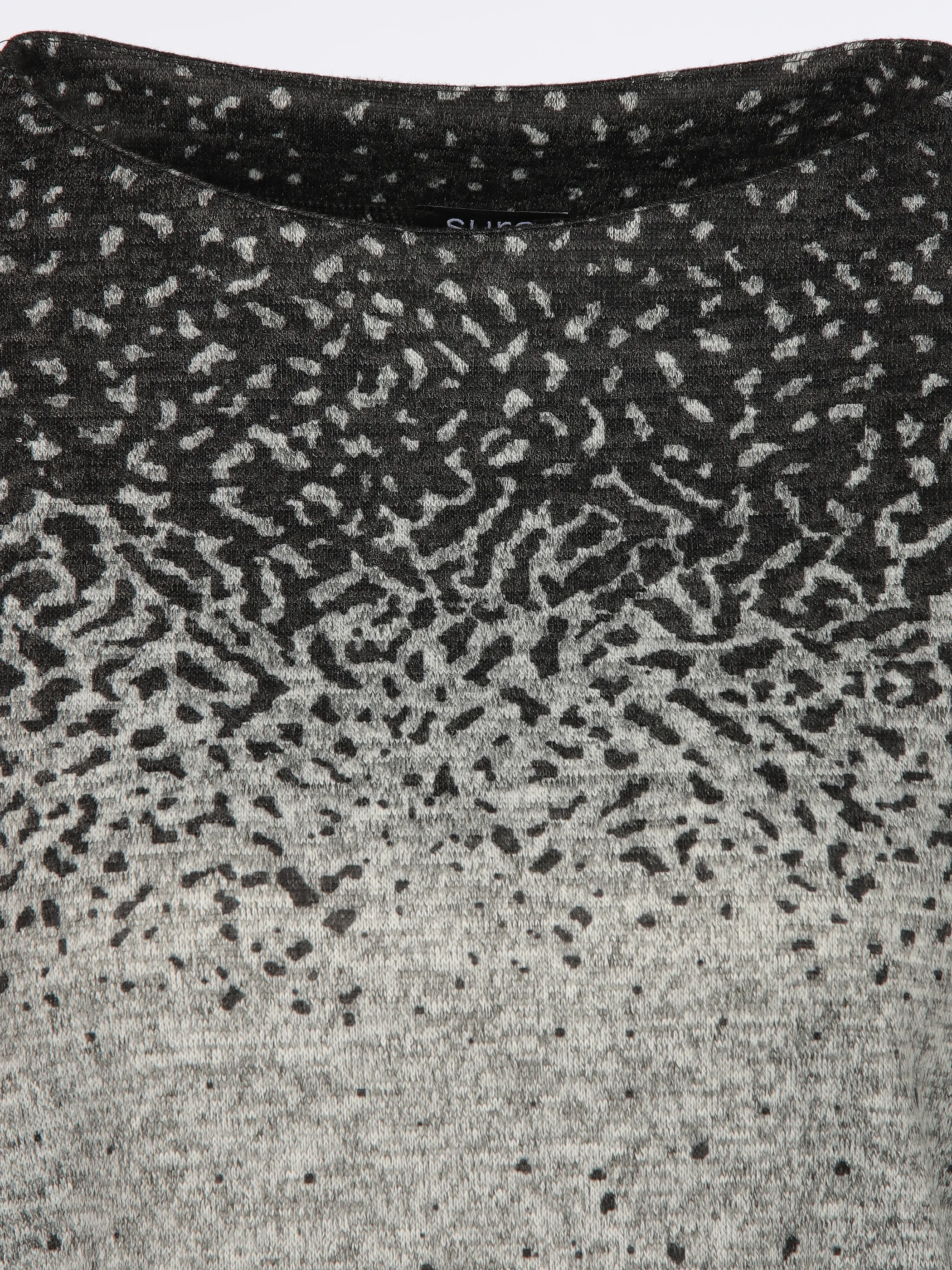Sure Da-Print Flauschshirt Grau 916305 SILBERMEL 3