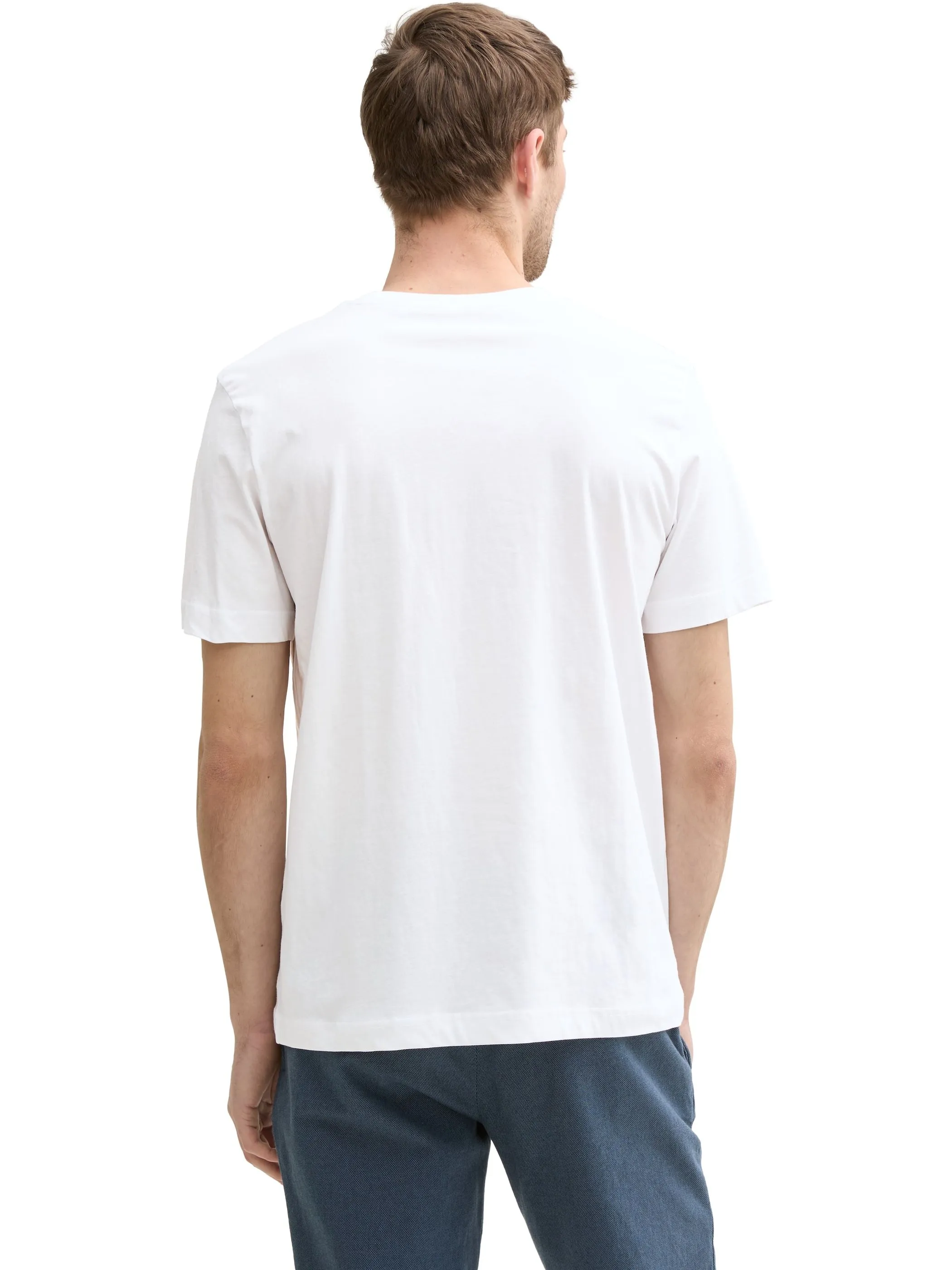 Tom Tailor 1046714 printed t-shirt Weiß 910665 20000 3