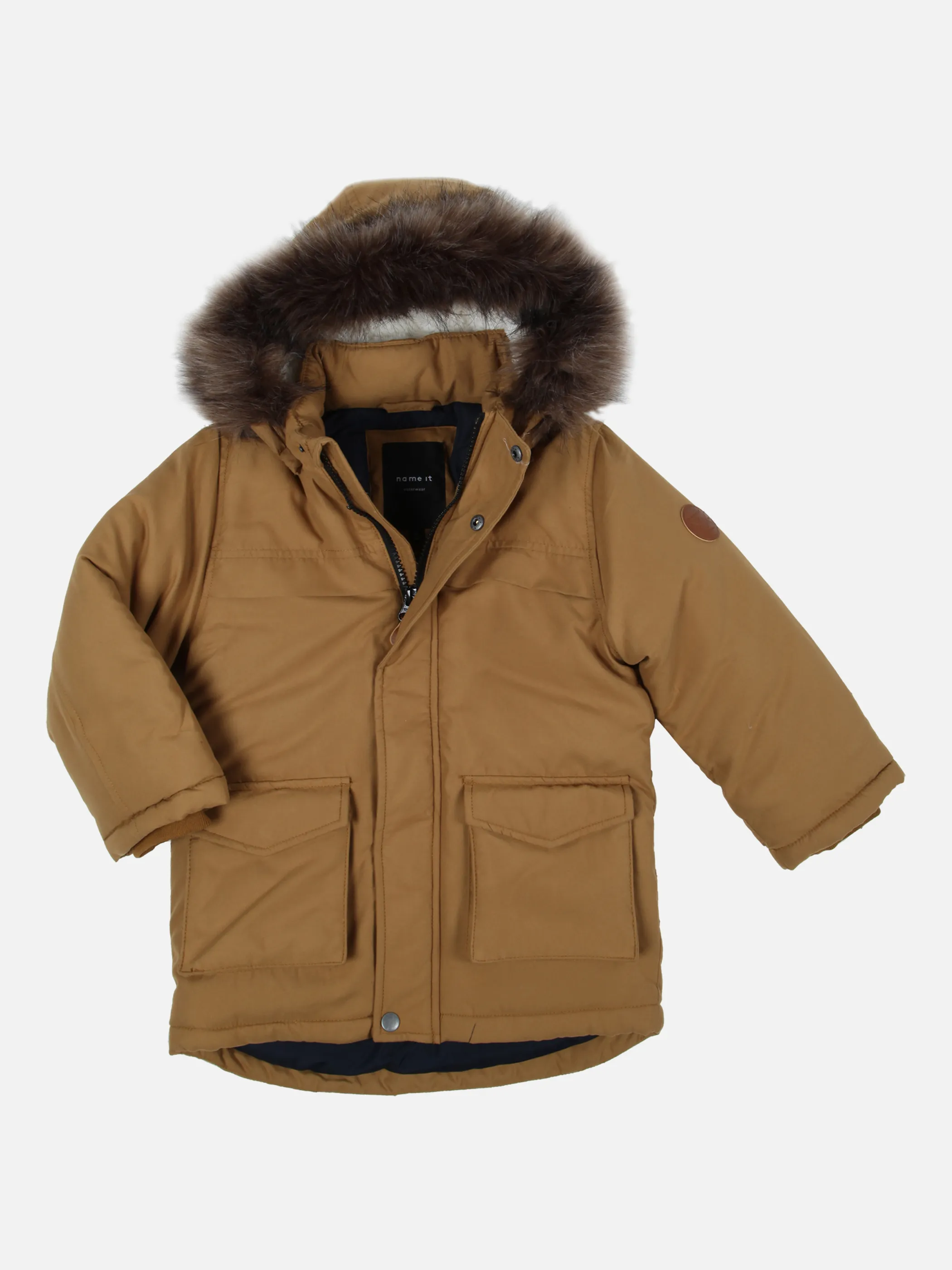 name it 13191237 NMMMABE PARKA JACKET Braun 851402 233597 1
