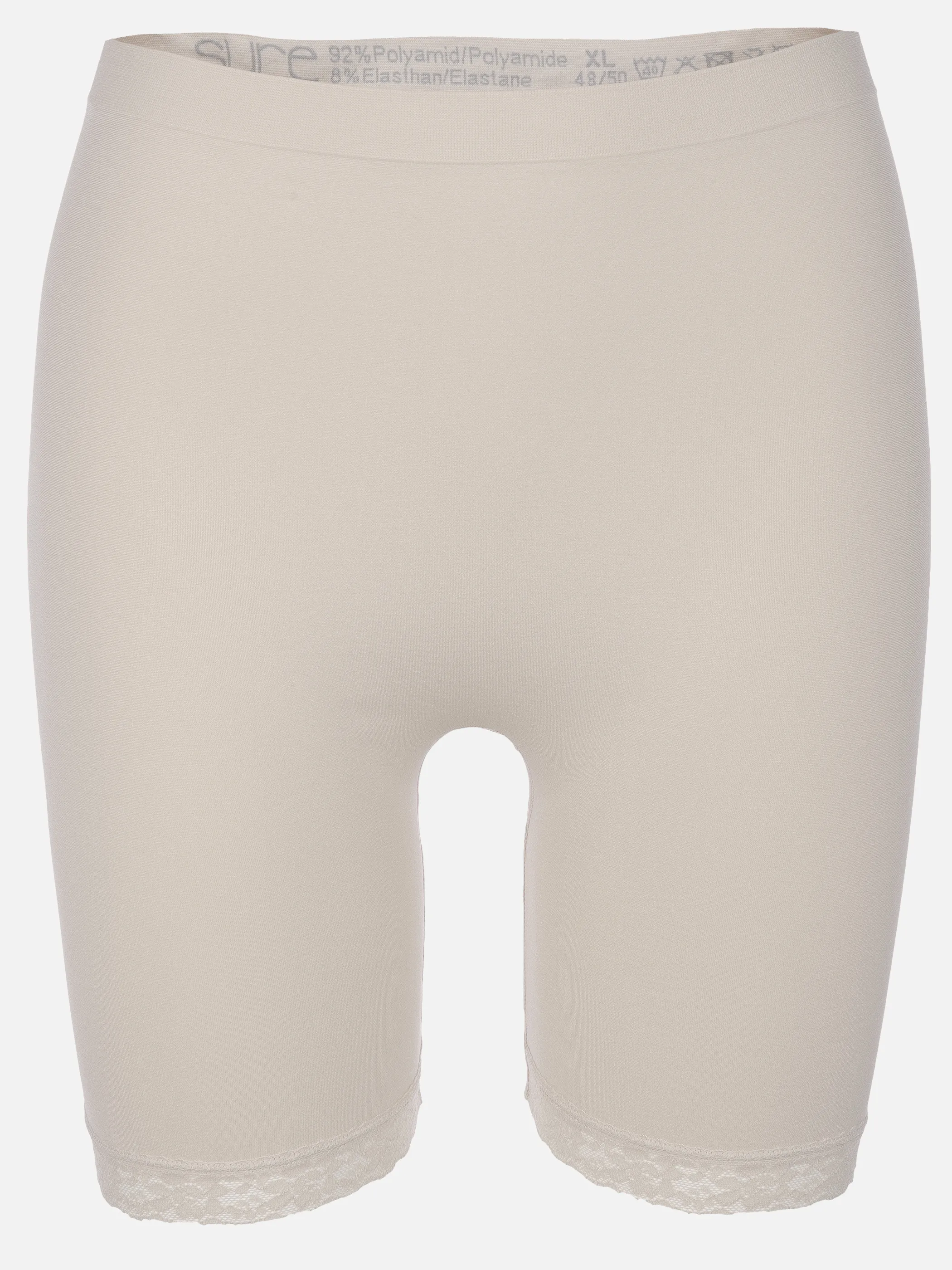 Sure Da. Longpant mit Spitze Seamle Weiß 905041 ECRU 1
