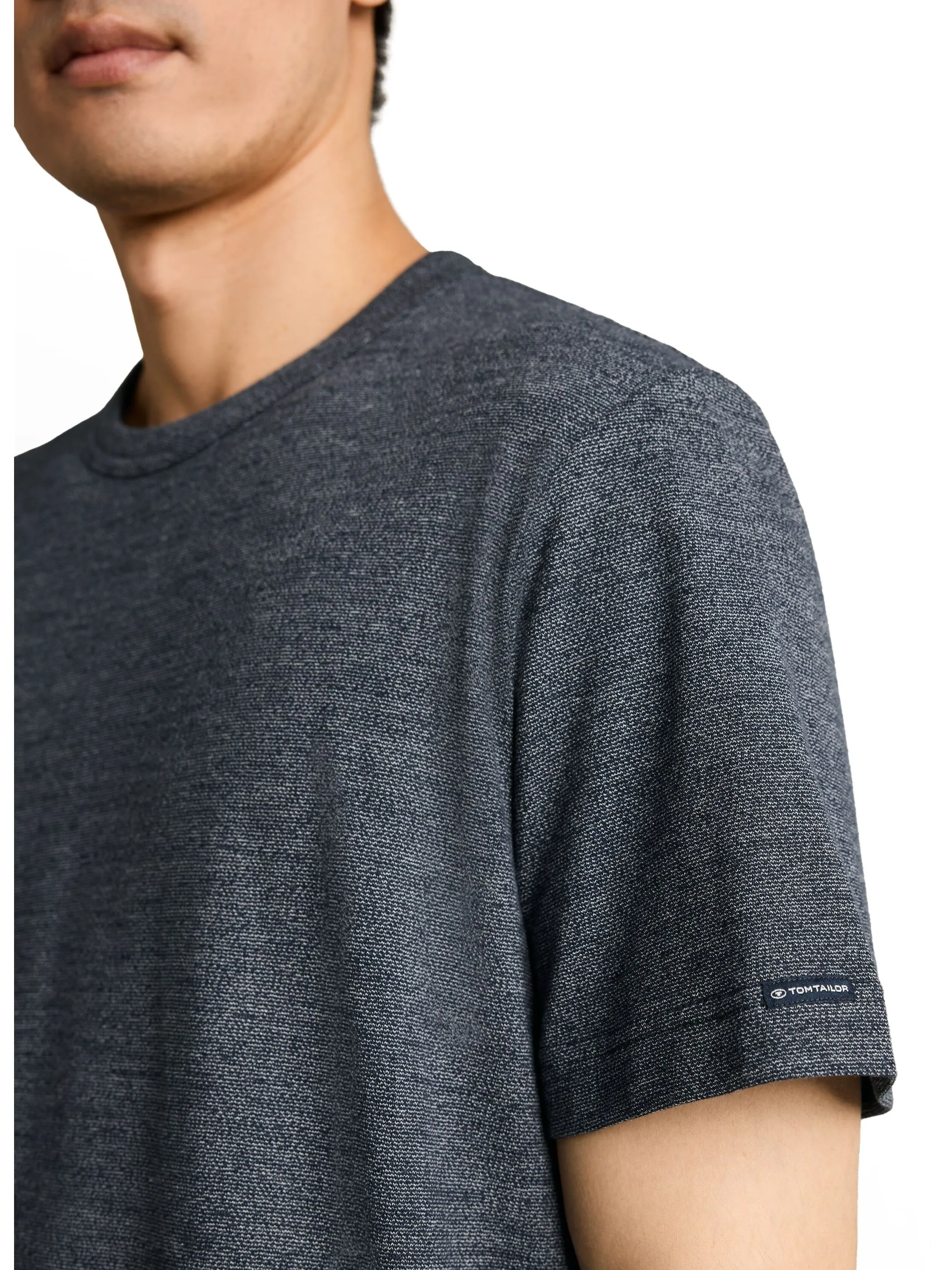 Tom Tailor 1051508 fine striped t-shirt Blau 926463 19646 3