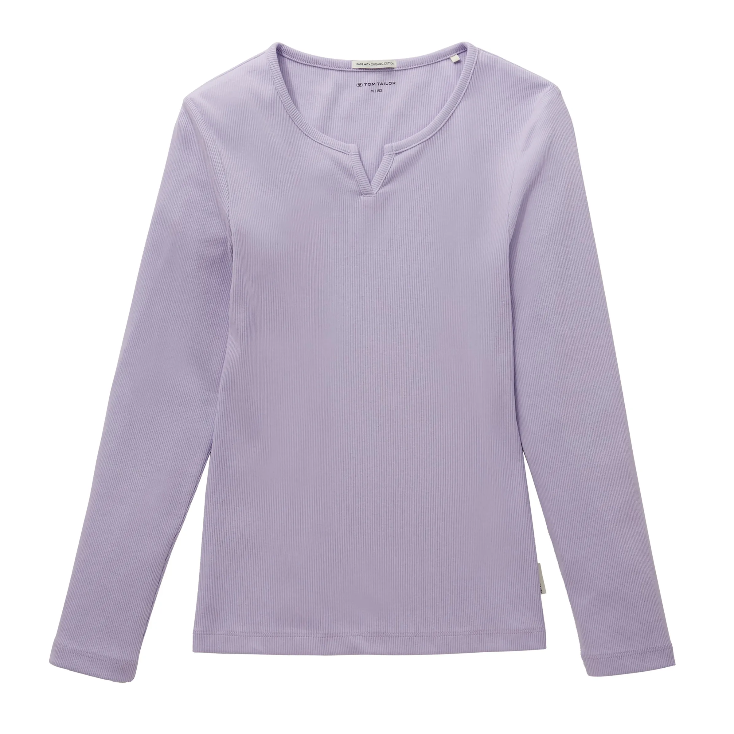 Tom Tailor 1038113 rib fitted longsleeve Lila 890035 29478 1 Tom Tailor 1038113 rib fitted longsleeve Lila 890035 29478 1