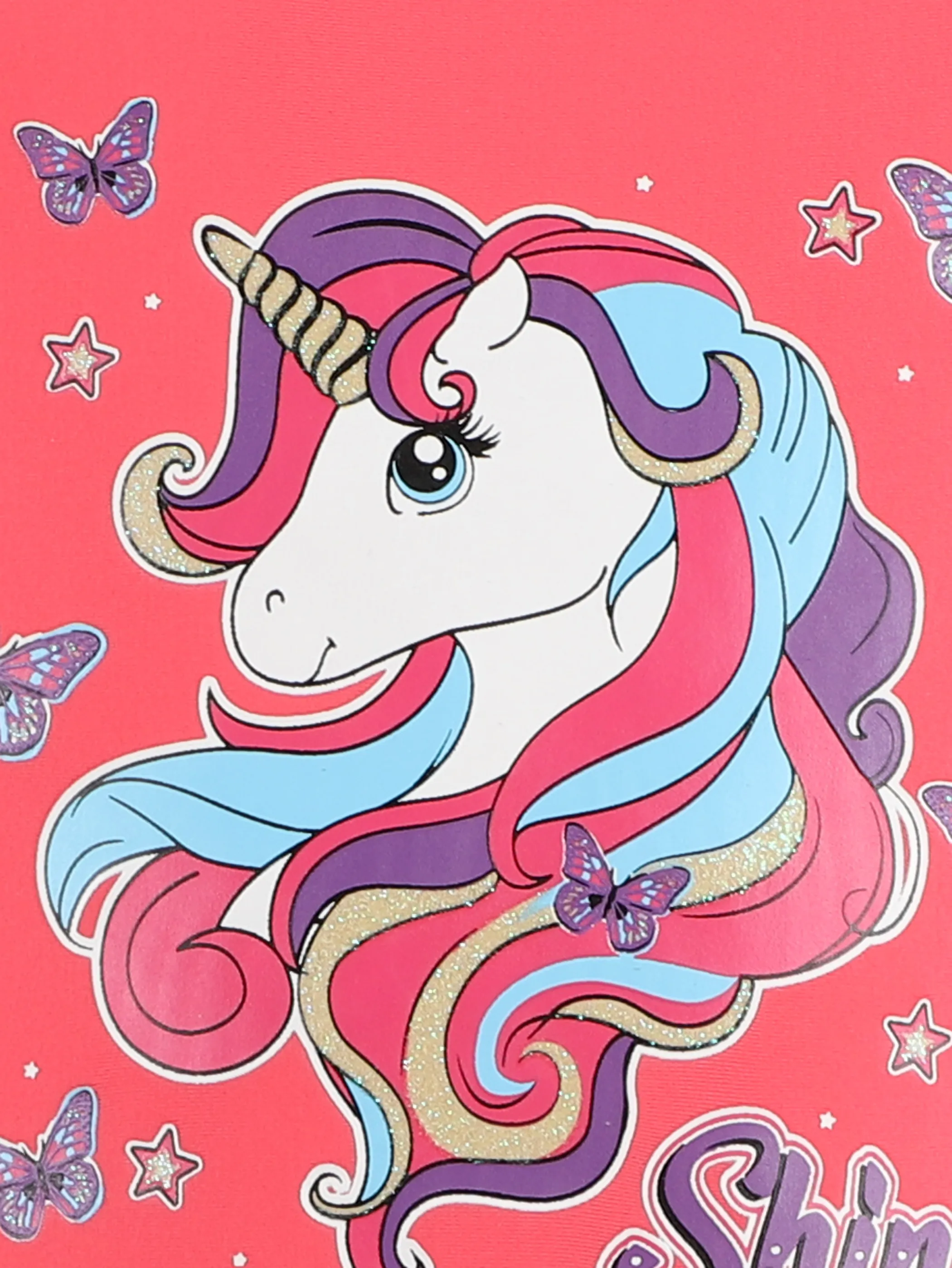 Stop + Go Kl. Md-Badeanzug mit Einhorn Rot 890813 1028A 3