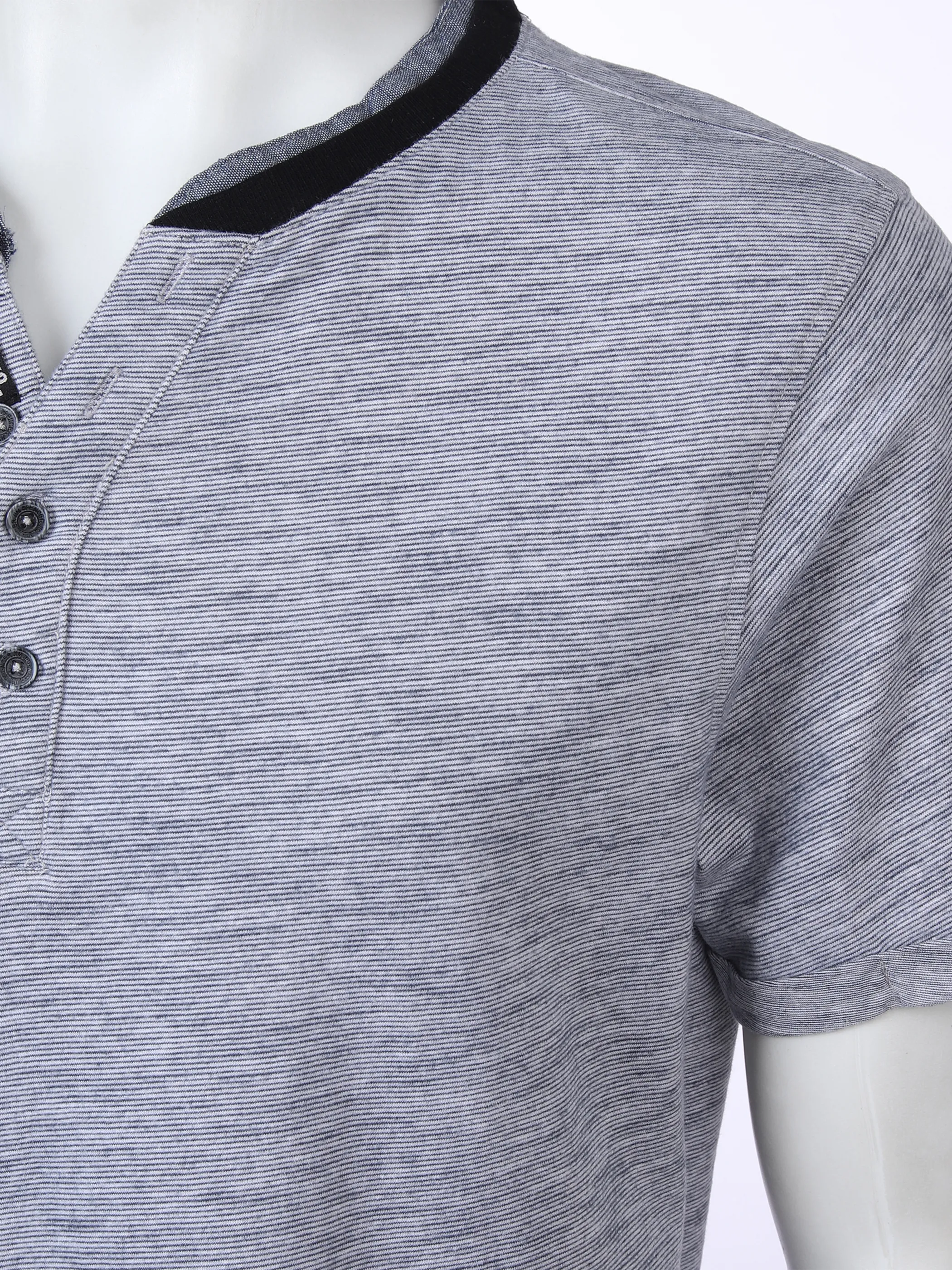 Jim Spencer He. Henleyshirt 1/2 Arm grindl Grau 861654 GREY 3 Jim Spencer He. Henleyshirt 1/2 Arm grindl Grau 861654 GREY 3