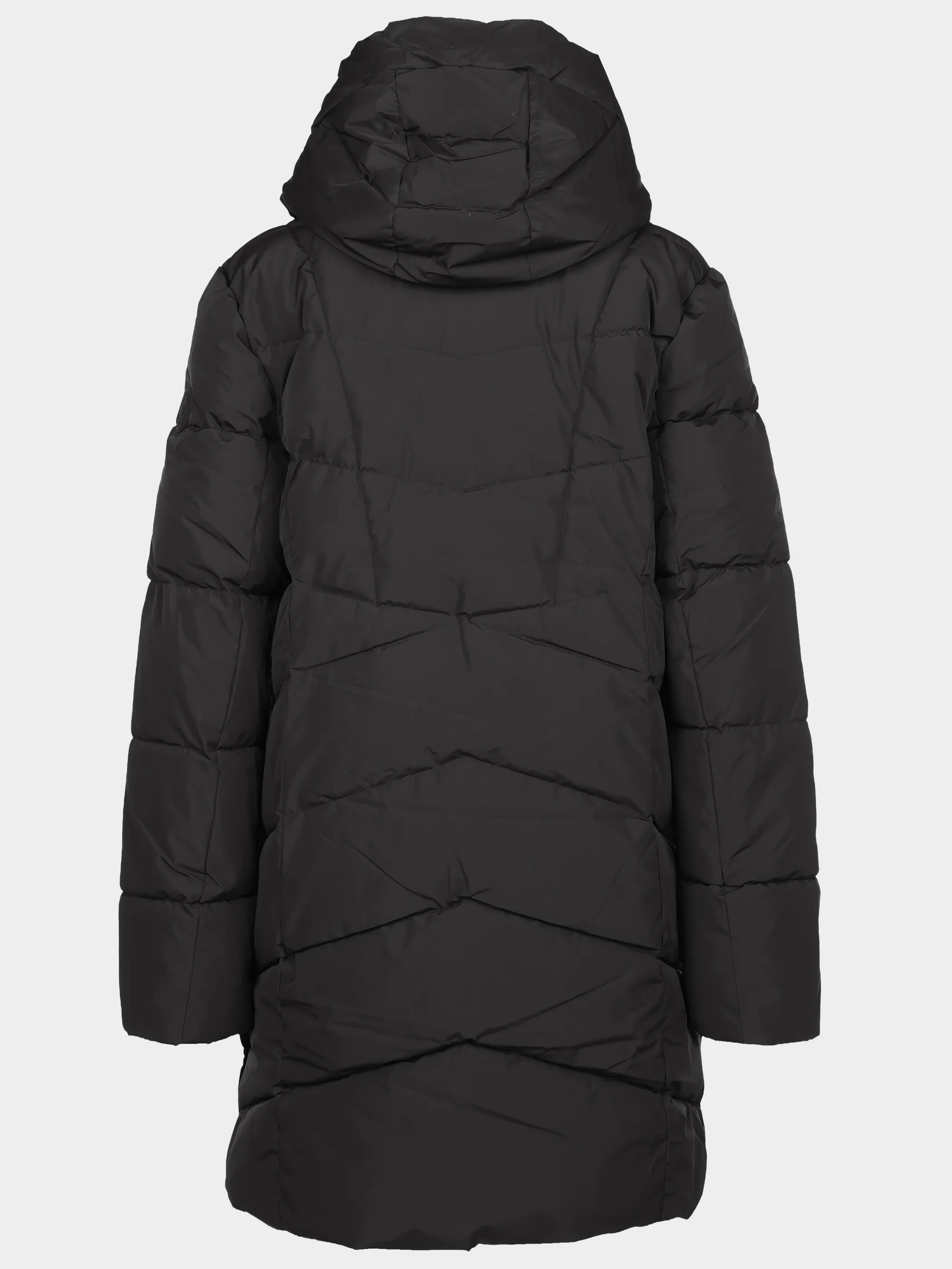 Lisa Tossa Da-Steppmantel m. Strickdetail Schwarz 929612 BLACK 2